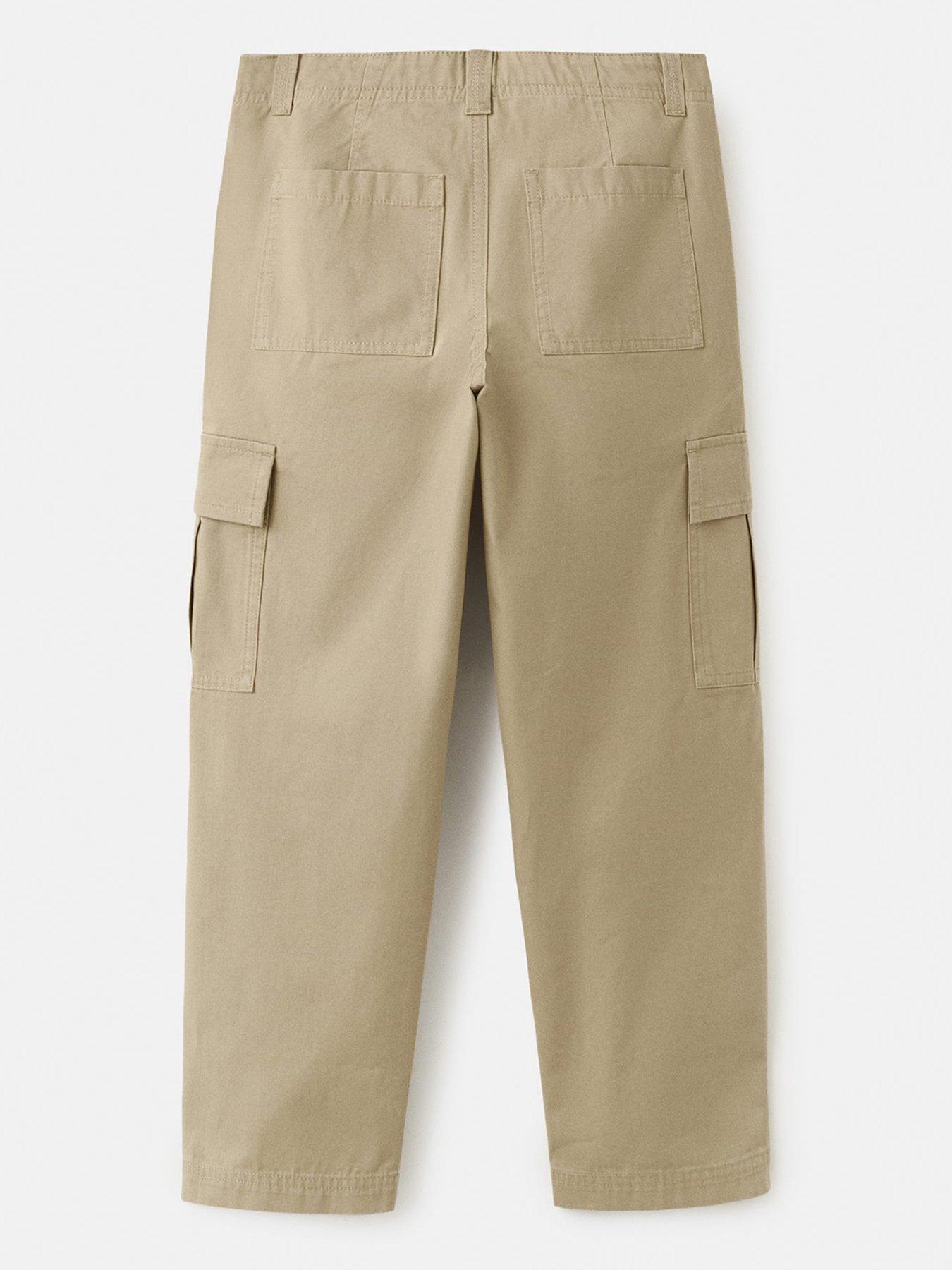 Image 3 of 5 of Mango Boys Combat Trousers - Beige