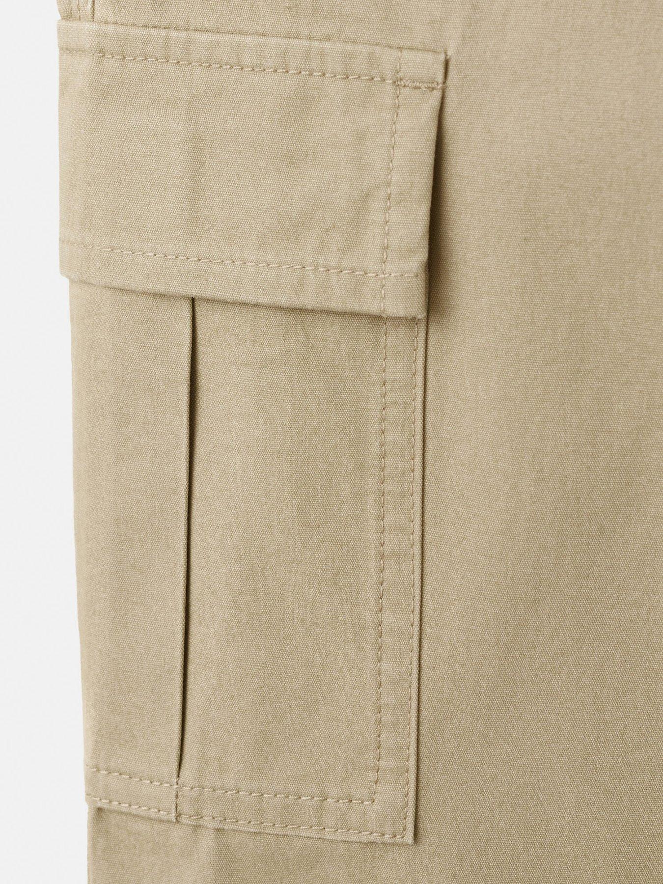 Image 5 of 5 of Mango Boys Combat Trousers - Beige
