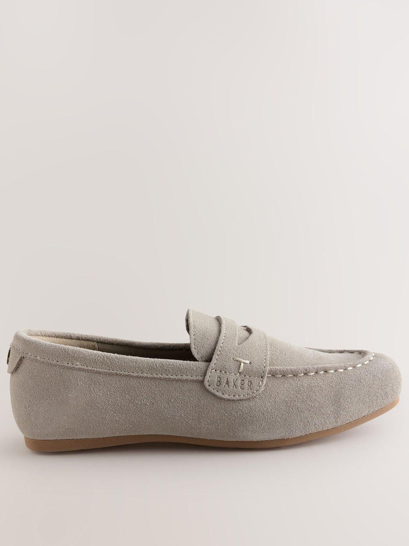 Ted Baker Boys Smart Loafer Shoes - Beige