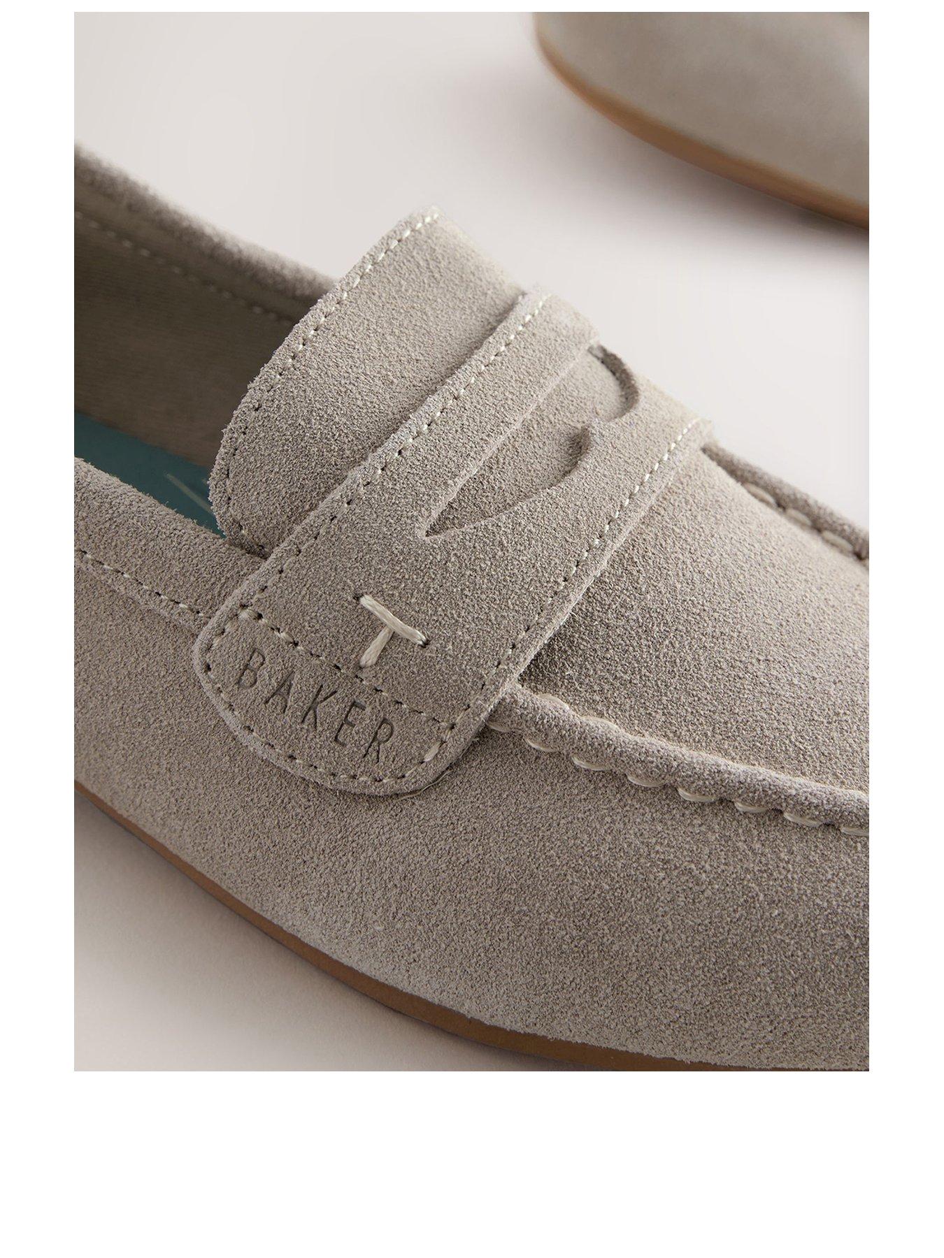 Image 2 of 6 of Ted Baker Boys Smart Loafer Shoes - Beige