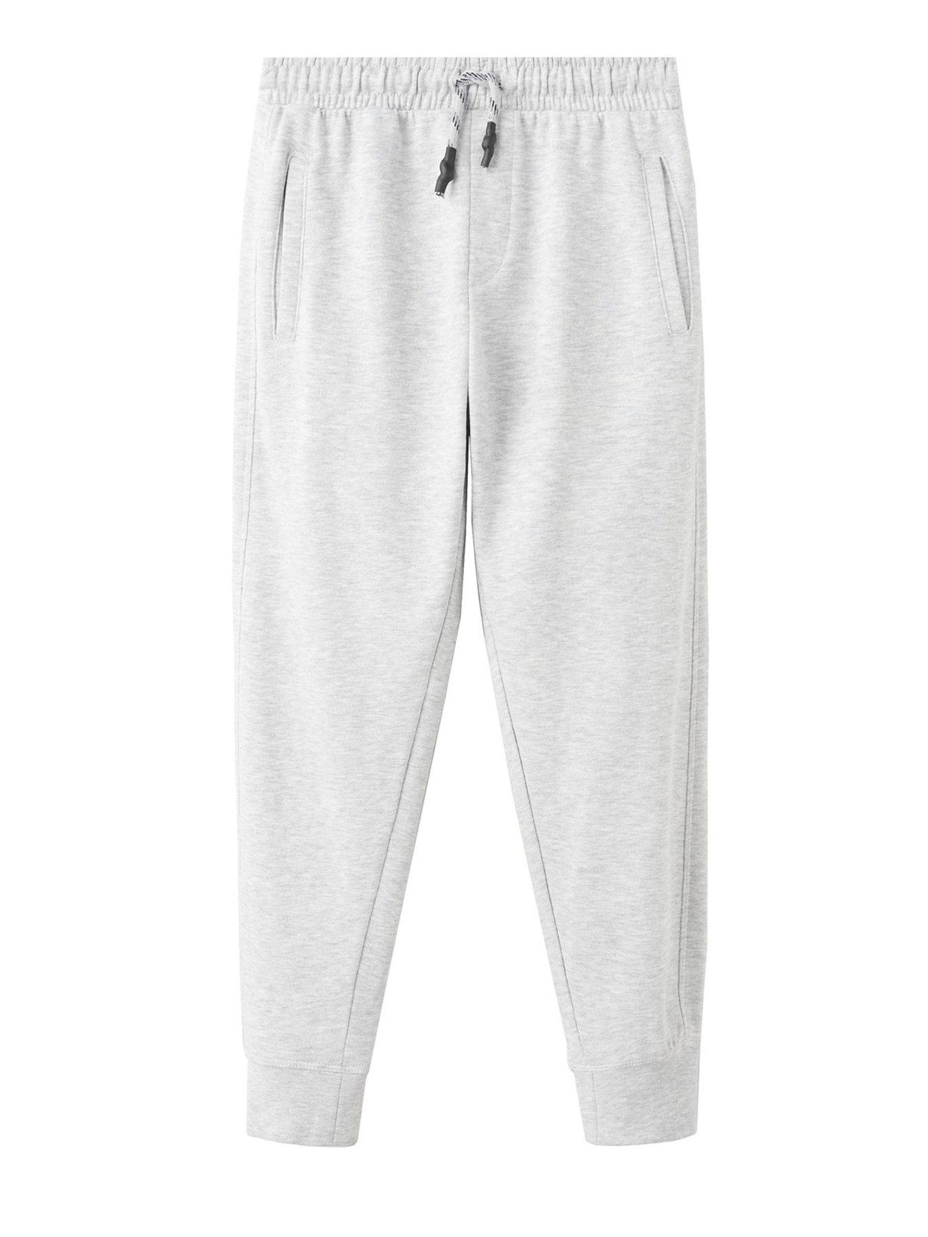 Image 1 of 4 of Mango Boys Basic Joggers - Grey