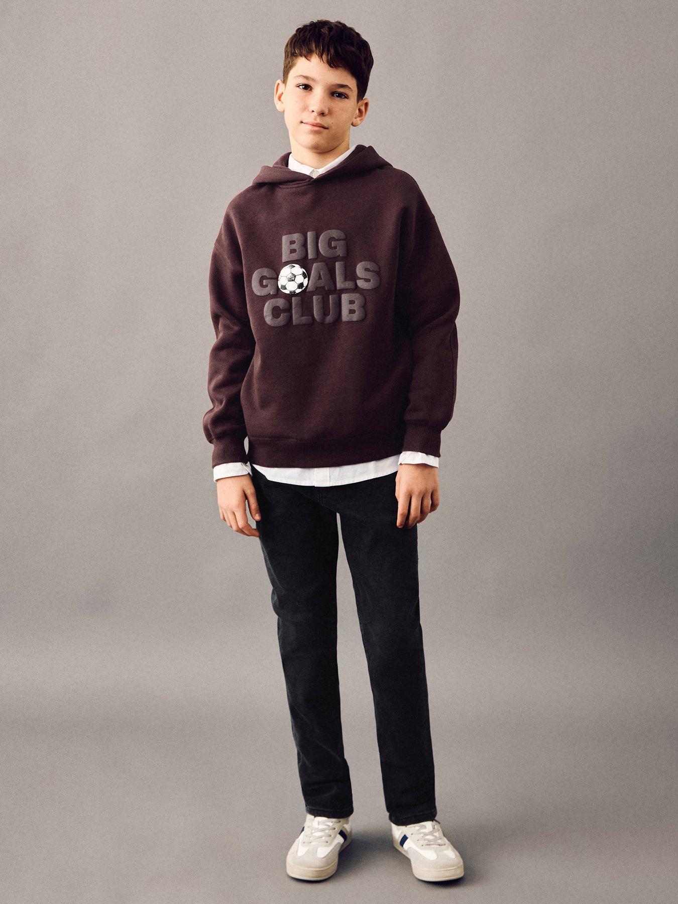 Mango Boys Slim Fit Jeans - Black