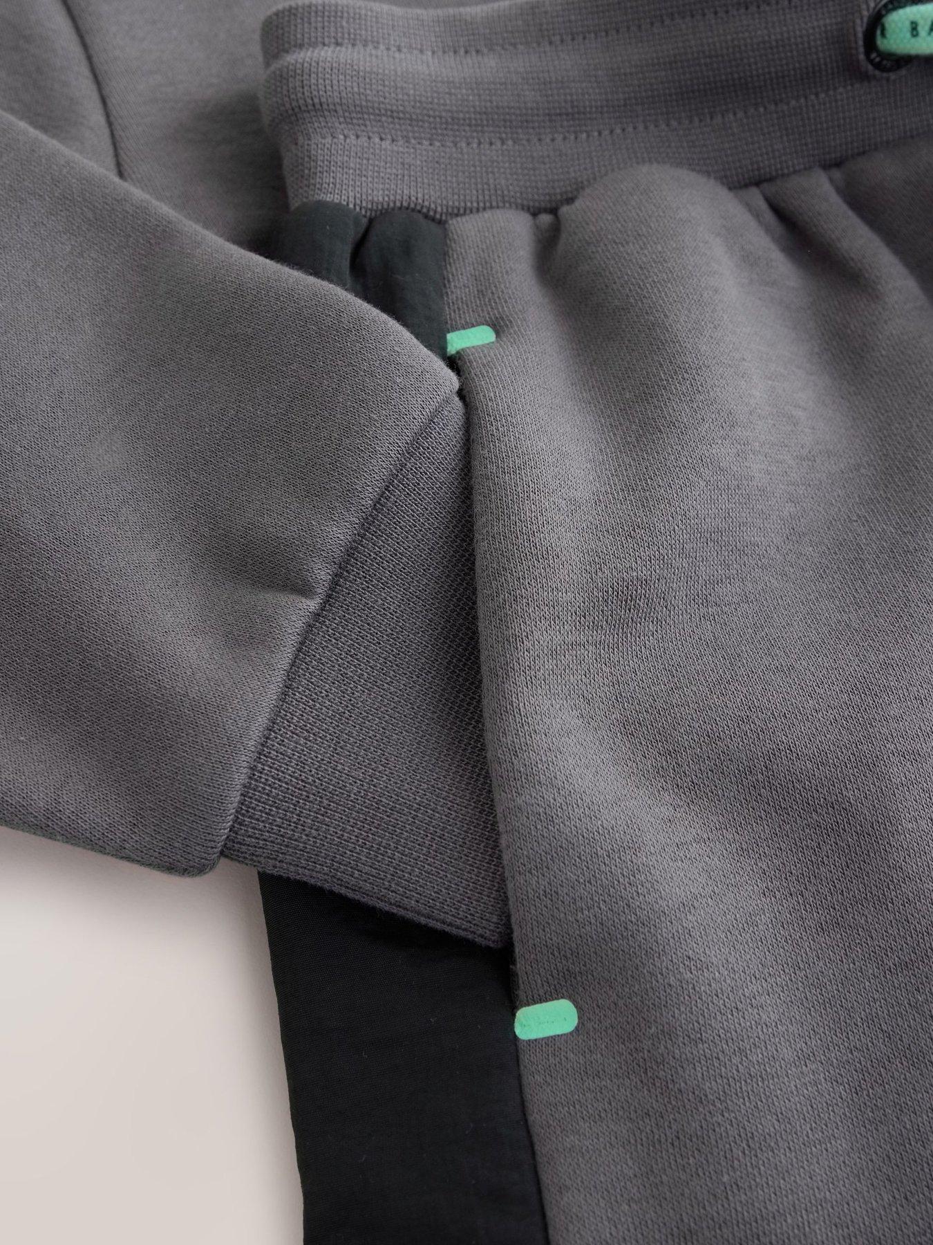 Image 7 of 7 of Ted Baker Boys Long Sleeve Sweatshirt &amp; Joggers Set - Grey