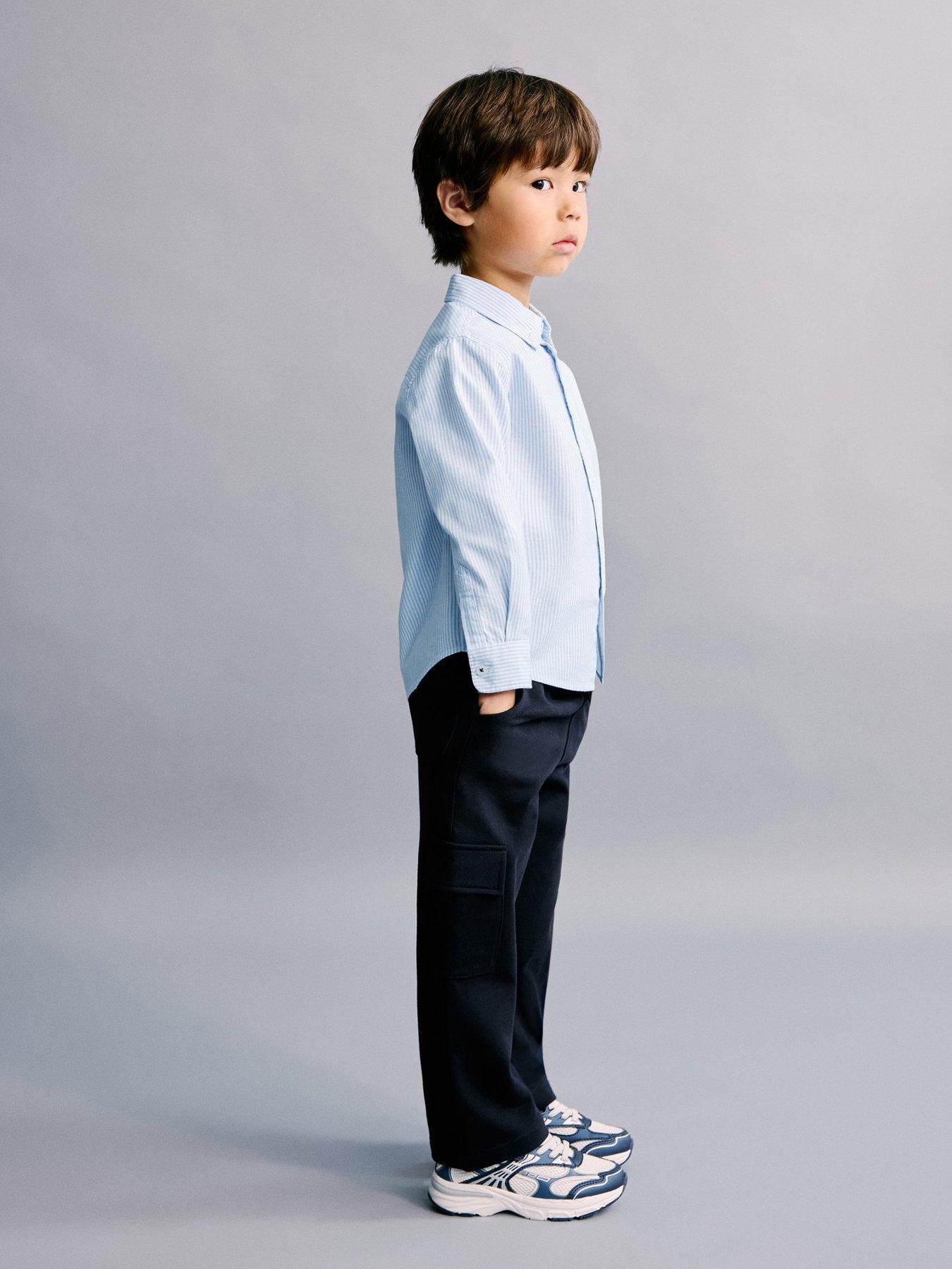 Mango Younger Boys Combat Joggers - Navy