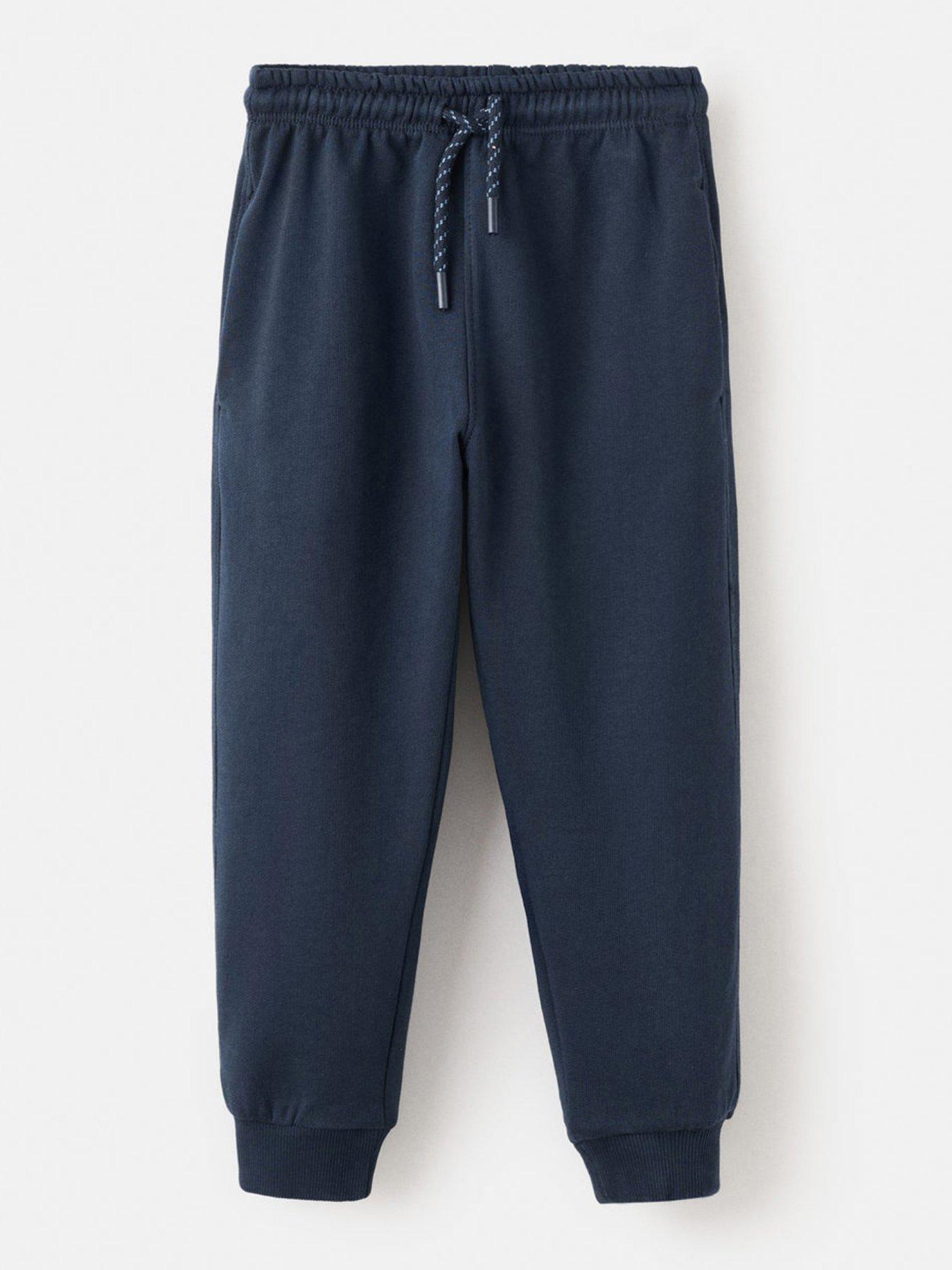 Mango Younger Boys Basic Joggers - Navy