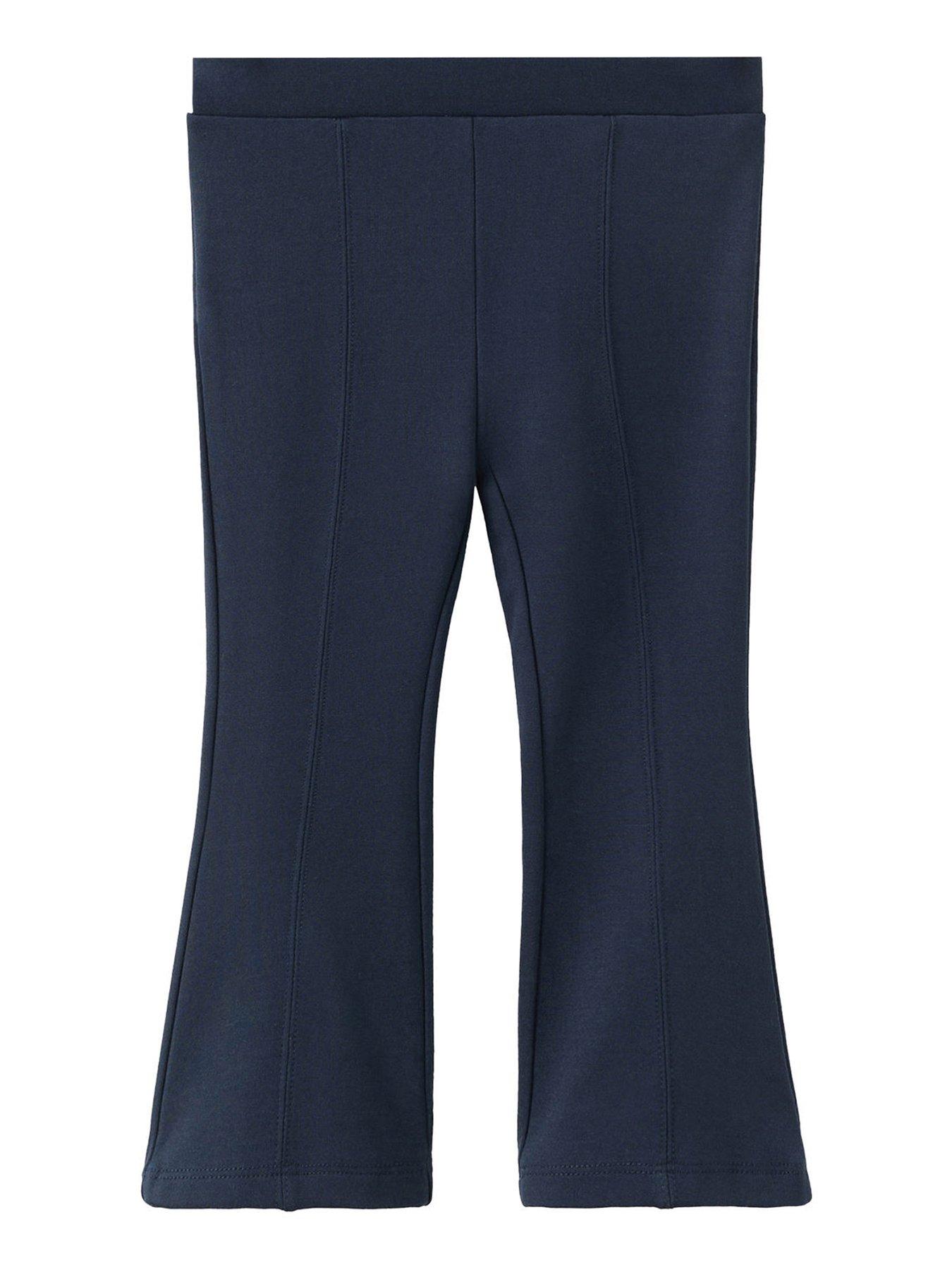 Mango Younger Girls Flare Legging - Navy