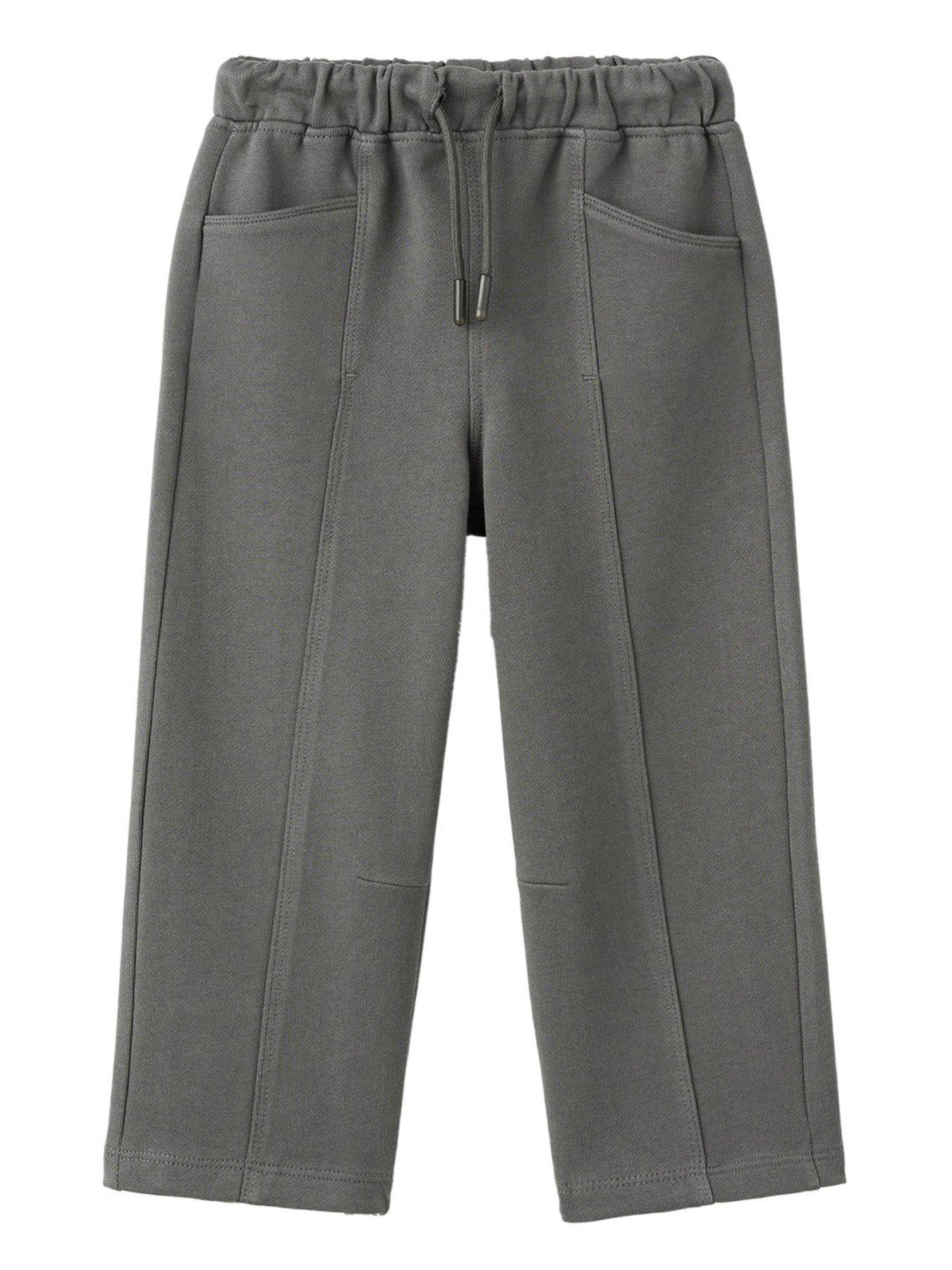 Mango Younger Boys Straight Leg Joggers - Dark Grey
