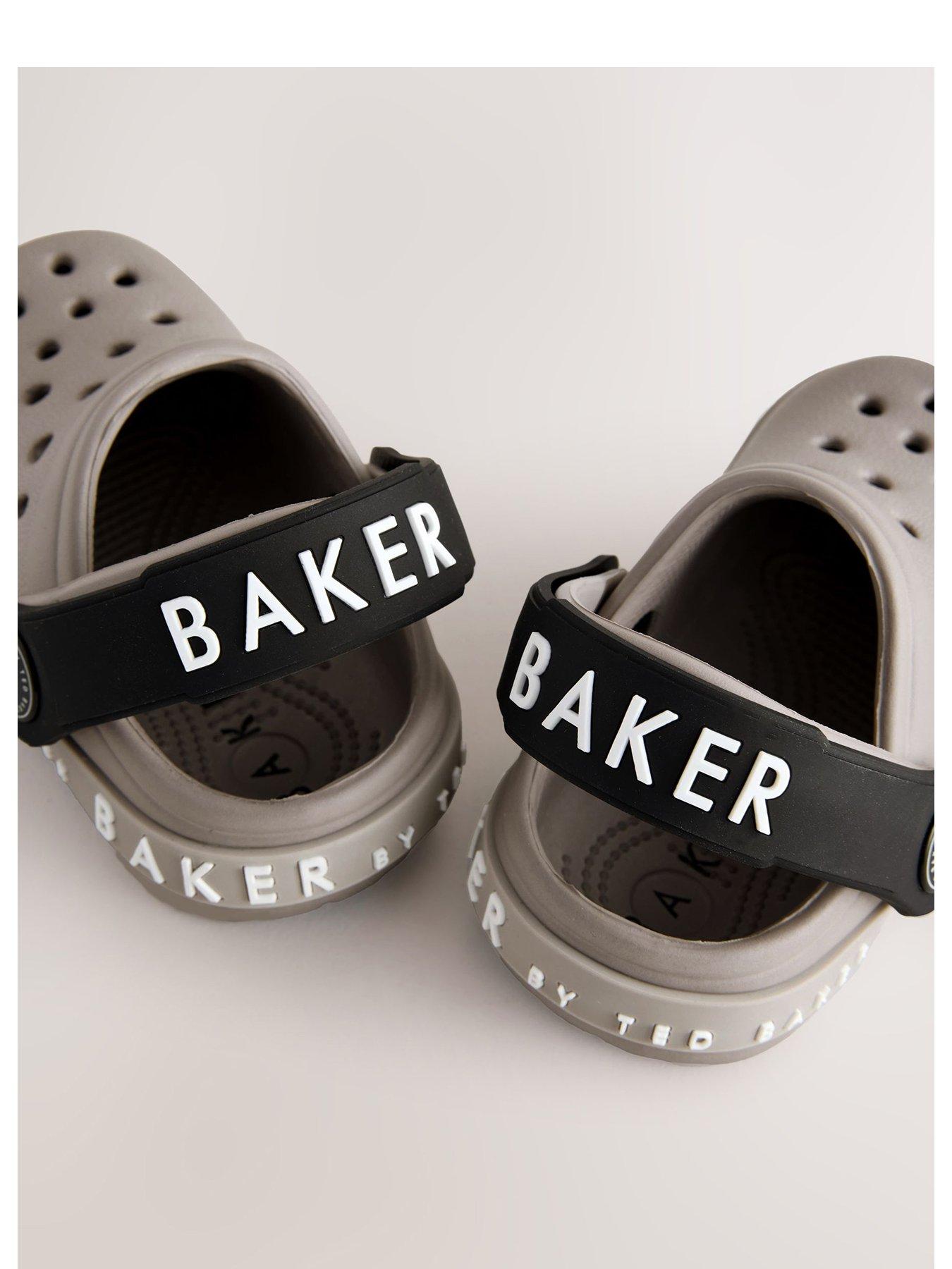 Image 3 of 7 of Ted Baker Baby Boys Logo Clog Shoes - Neutral