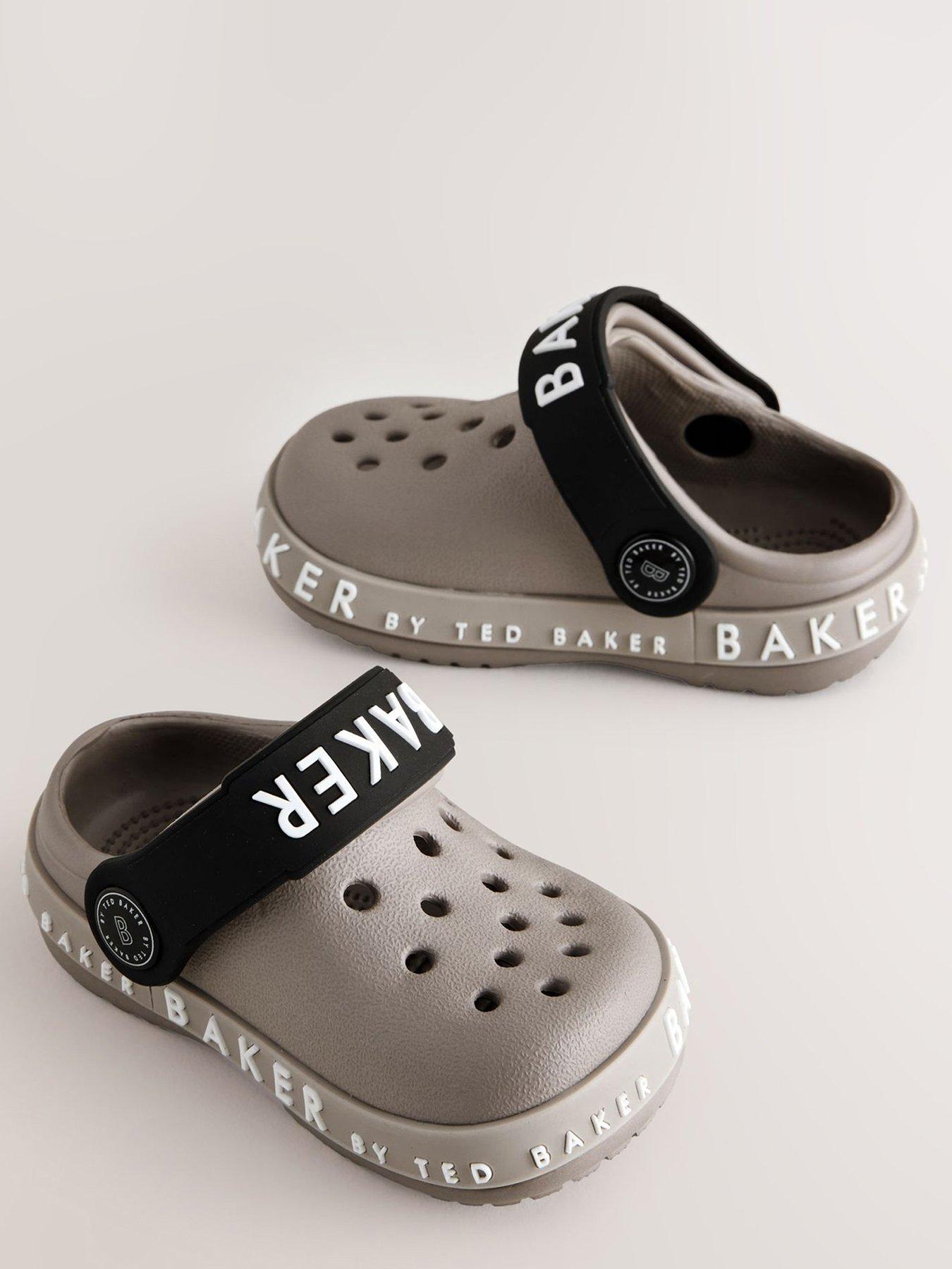 Image 4 of 7 of Ted Baker Baby Boys Logo Clog Shoes - Neutral