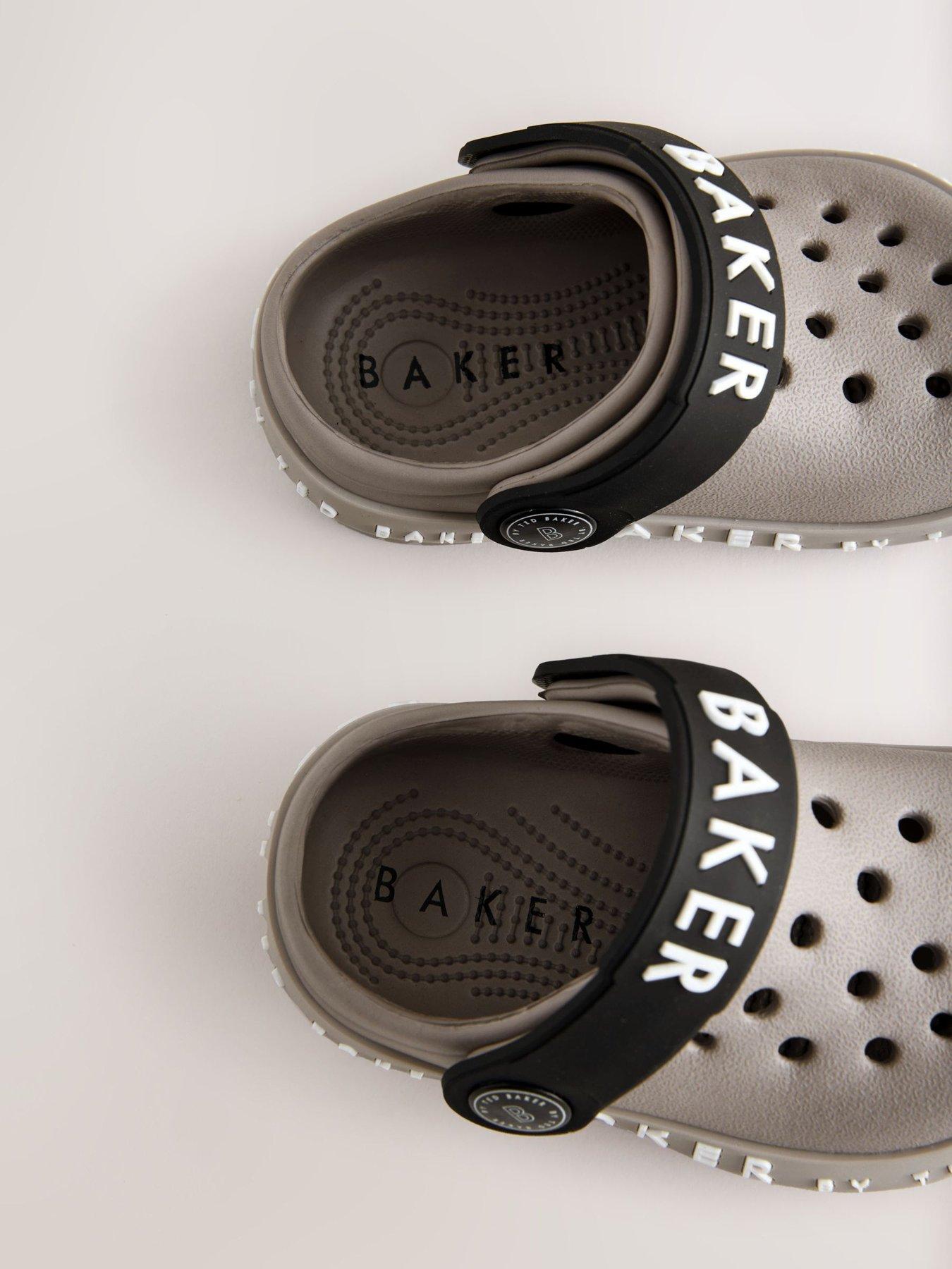 Image 6 of 7 of Ted Baker Baby Boys Logo Clog Shoes - Neutral