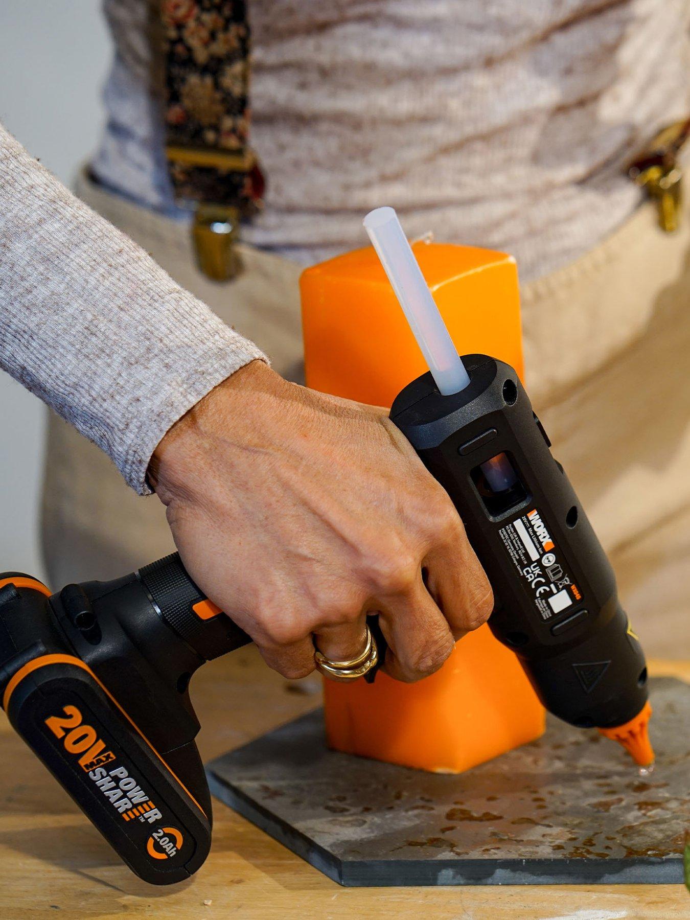 Worx 20V PowerShare Cordless Hot Glue Gun - Tool Only | Very