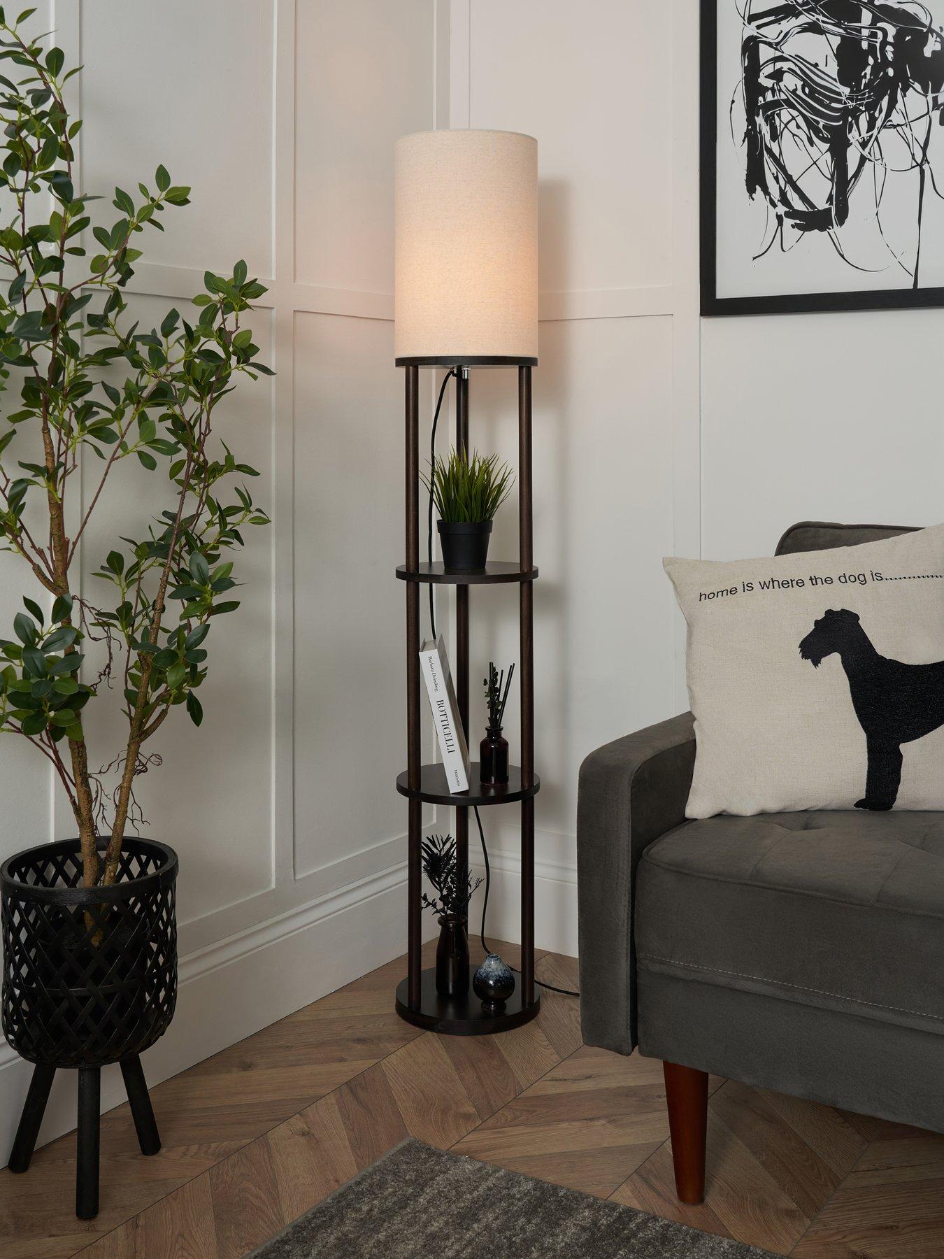 Image 1 of 6 of The Very Collection Shelf Floor Lamp