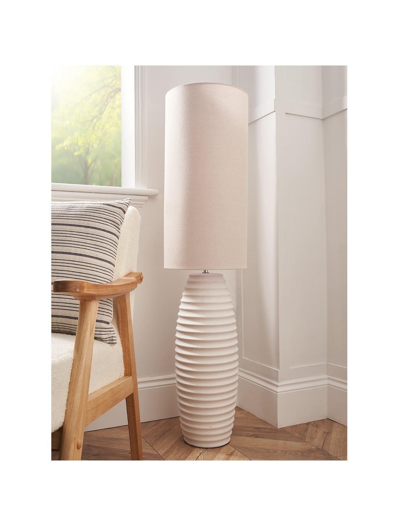 Image 2 of 6 of The Very Collection Ceramic Beehive Floor Lamp