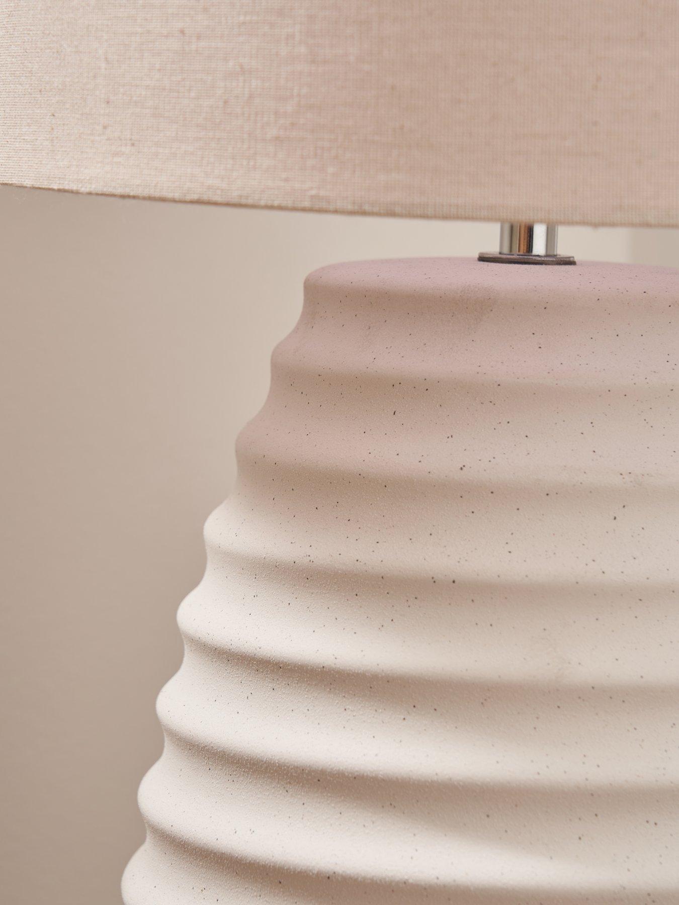 Image 3 of 6 of The Very Collection Ceramic Beehive Floor Lamp