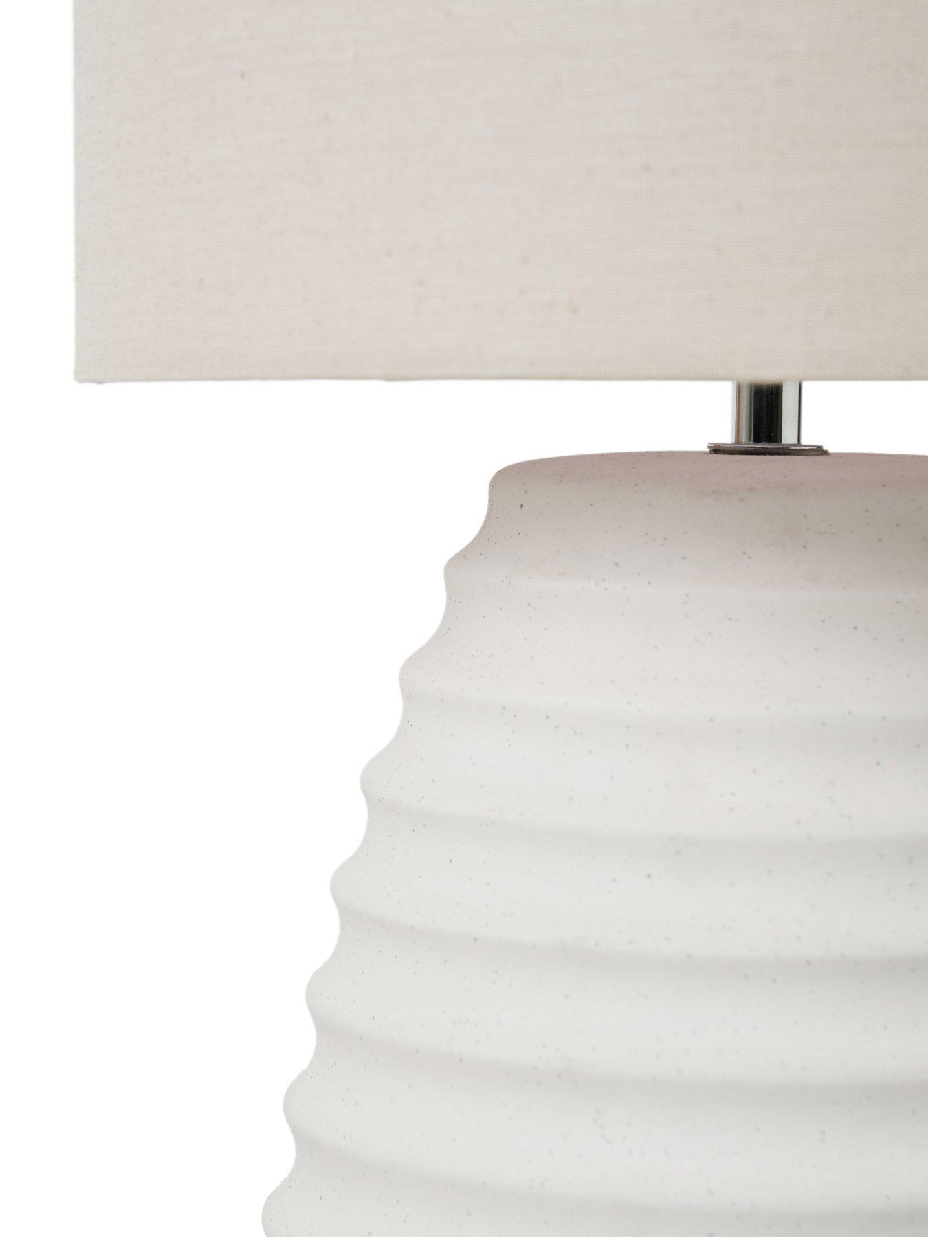 Image 4 of 6 of The Very Collection Ceramic Beehive Floor Lamp