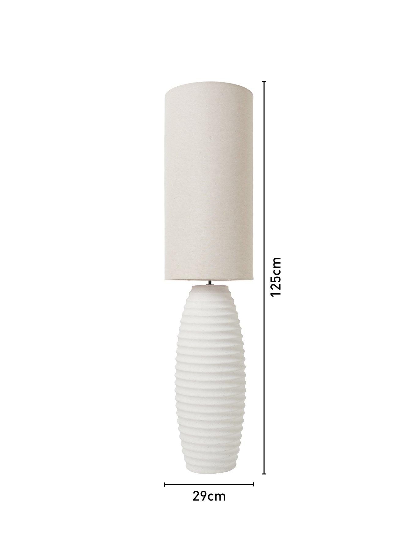 Image 6 of 6 of The Very Collection Ceramic Beehive Floor Lamp