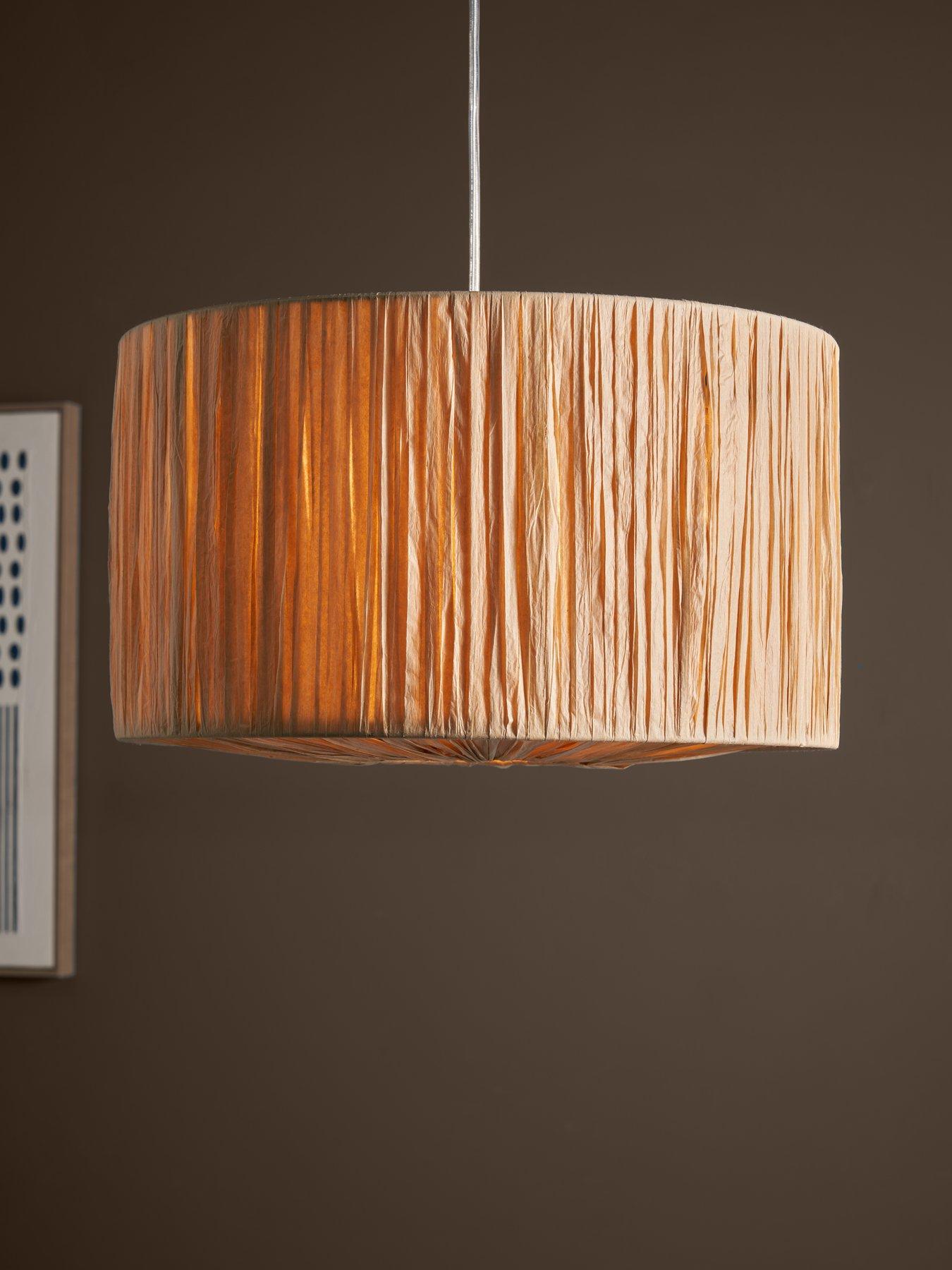 The Very Collection Paper Raffia Diffuser Shade 38cm