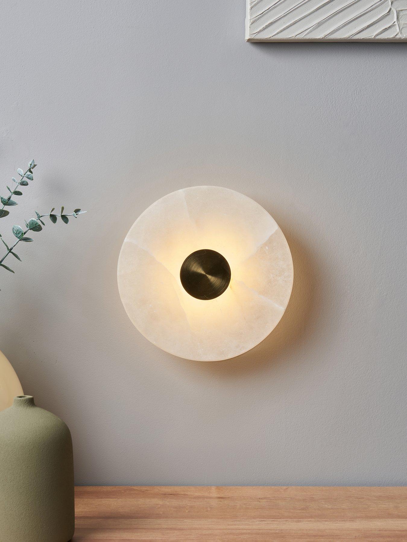The Very Collection Stone Glass Wall Light