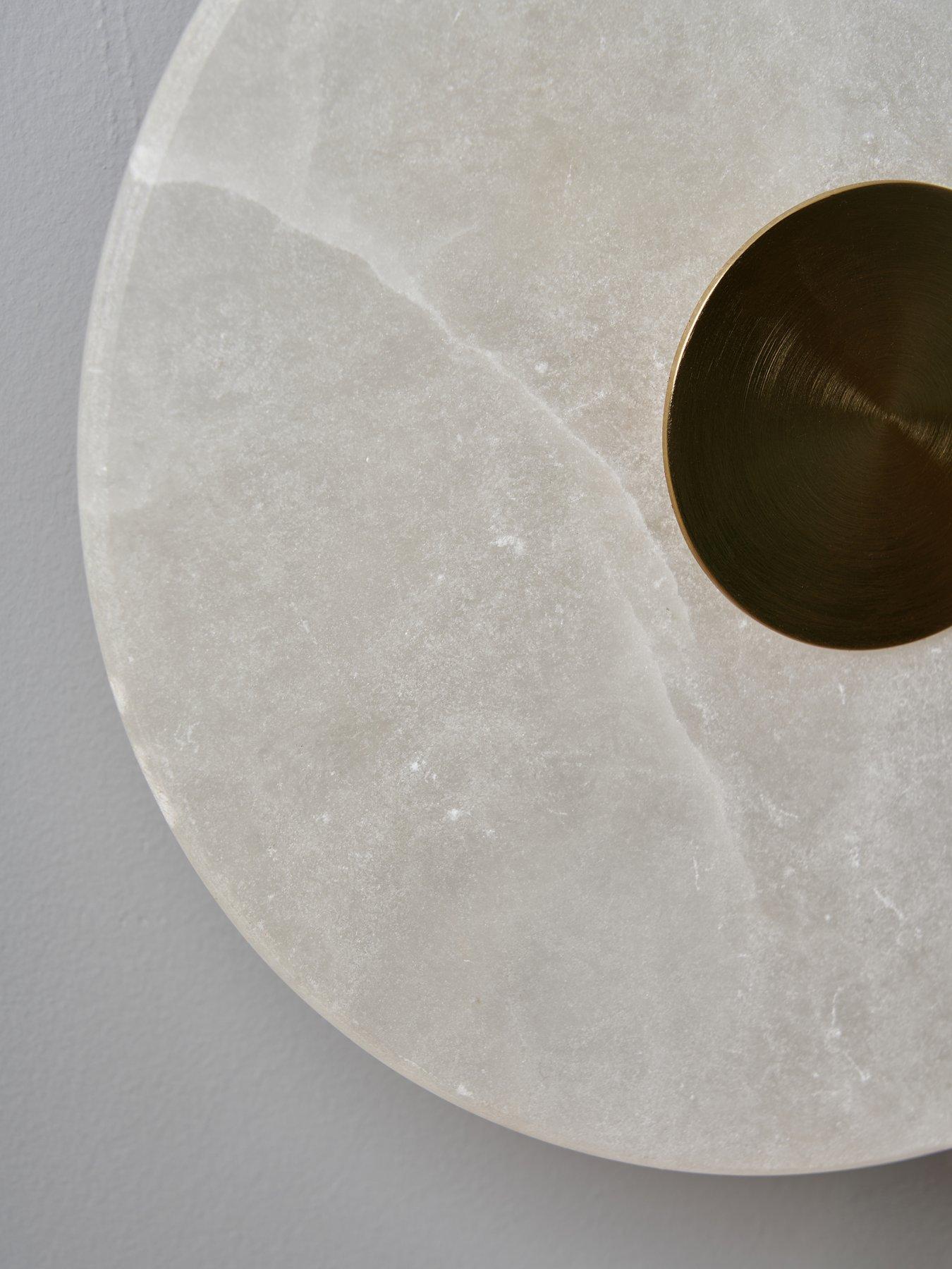 Image 3 of 6 of The Very Collection Stone Glass Wall Light