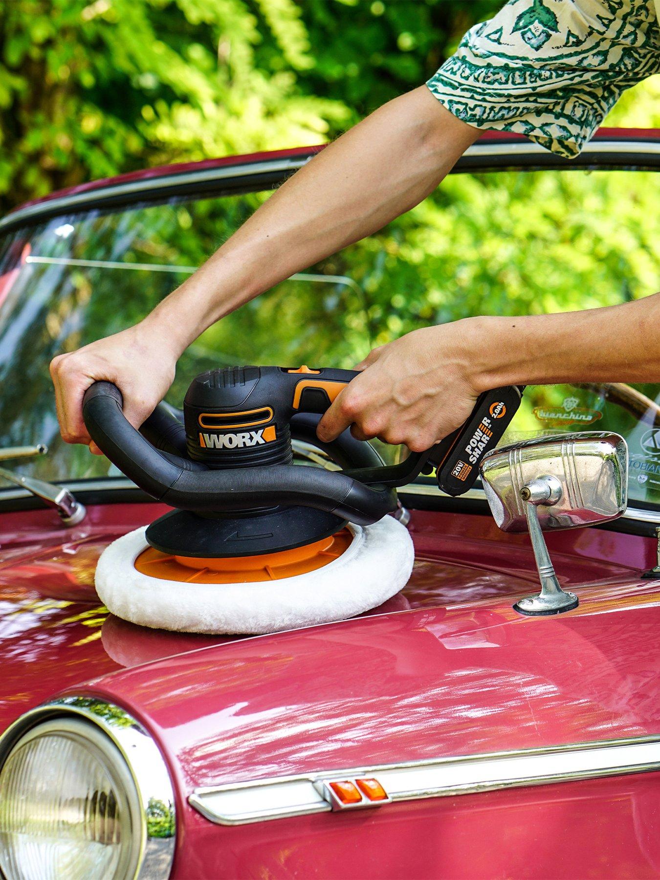 Image 4 of 7 of Worx 20V PowerShare Cordless Vehicle Polisher/Buffer - Tool Only