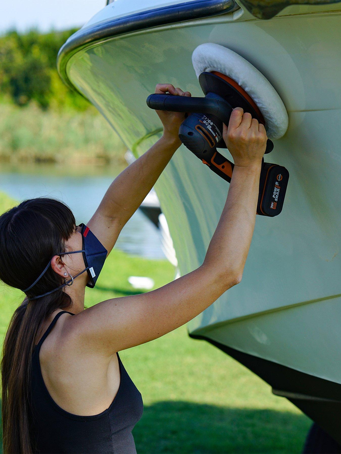 Image 5 of 7 of Worx 20V PowerShare Cordless Vehicle Polisher/Buffer - Tool Only