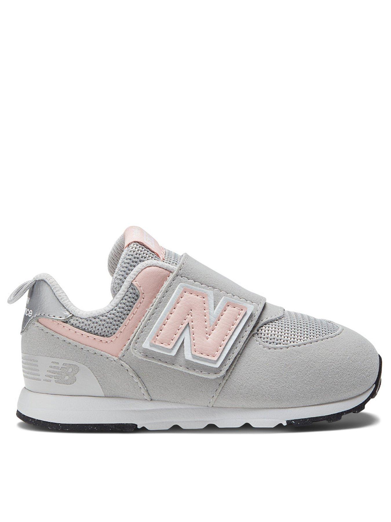 Image 1 of 7 of New Balance Infant 574 Trainer - Pink