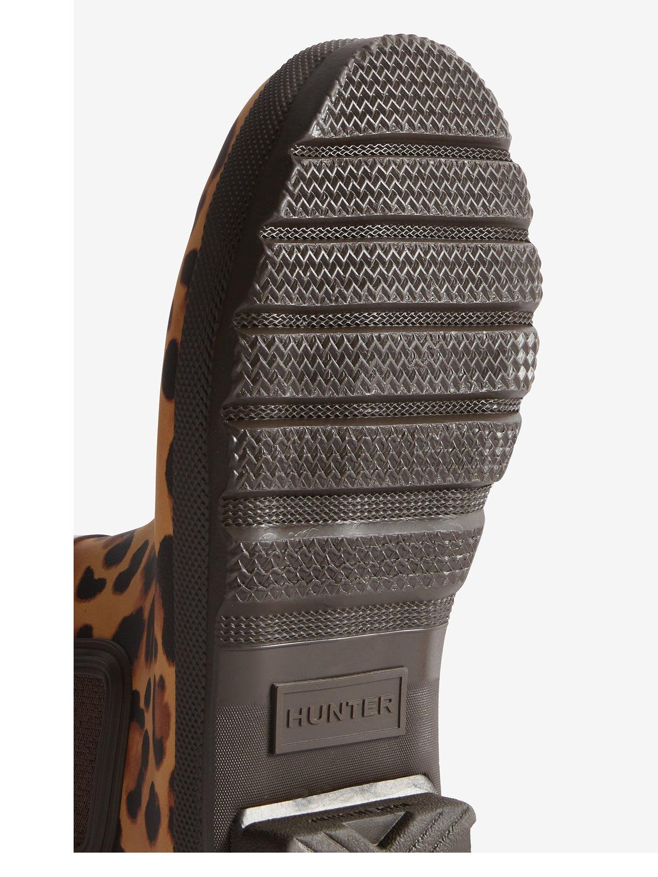 Image 4 of 4 of Hunter Original Chelsea Boots - Leopard Print