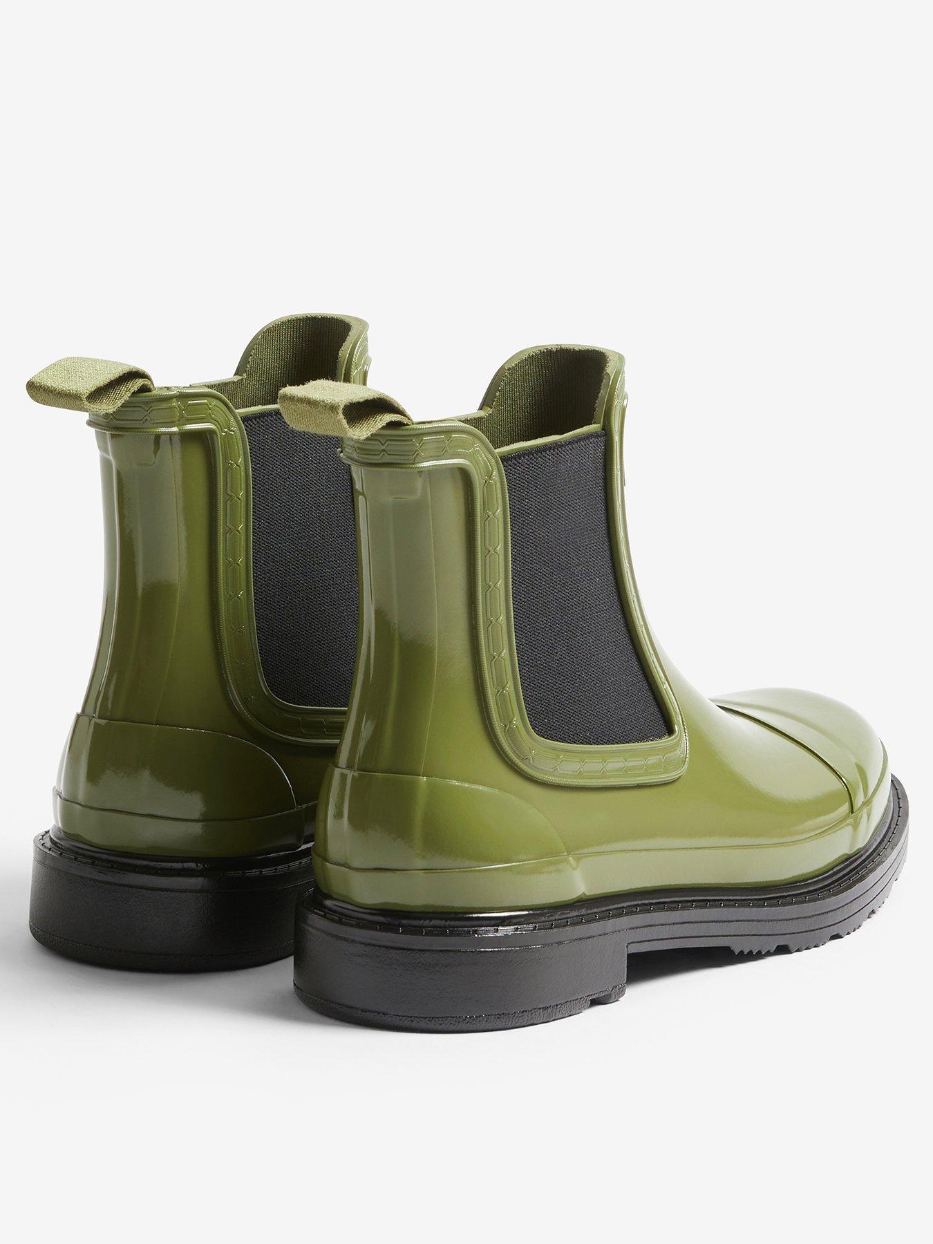 Image 3 of 4 of Hunter womens chelsea commando gloss boot