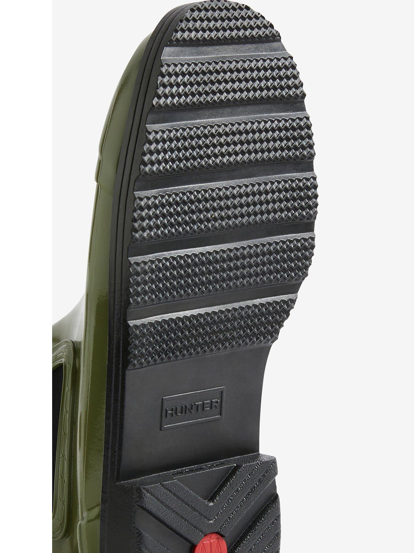 Image 4 of 4 of Hunter womens chelsea commando gloss boot