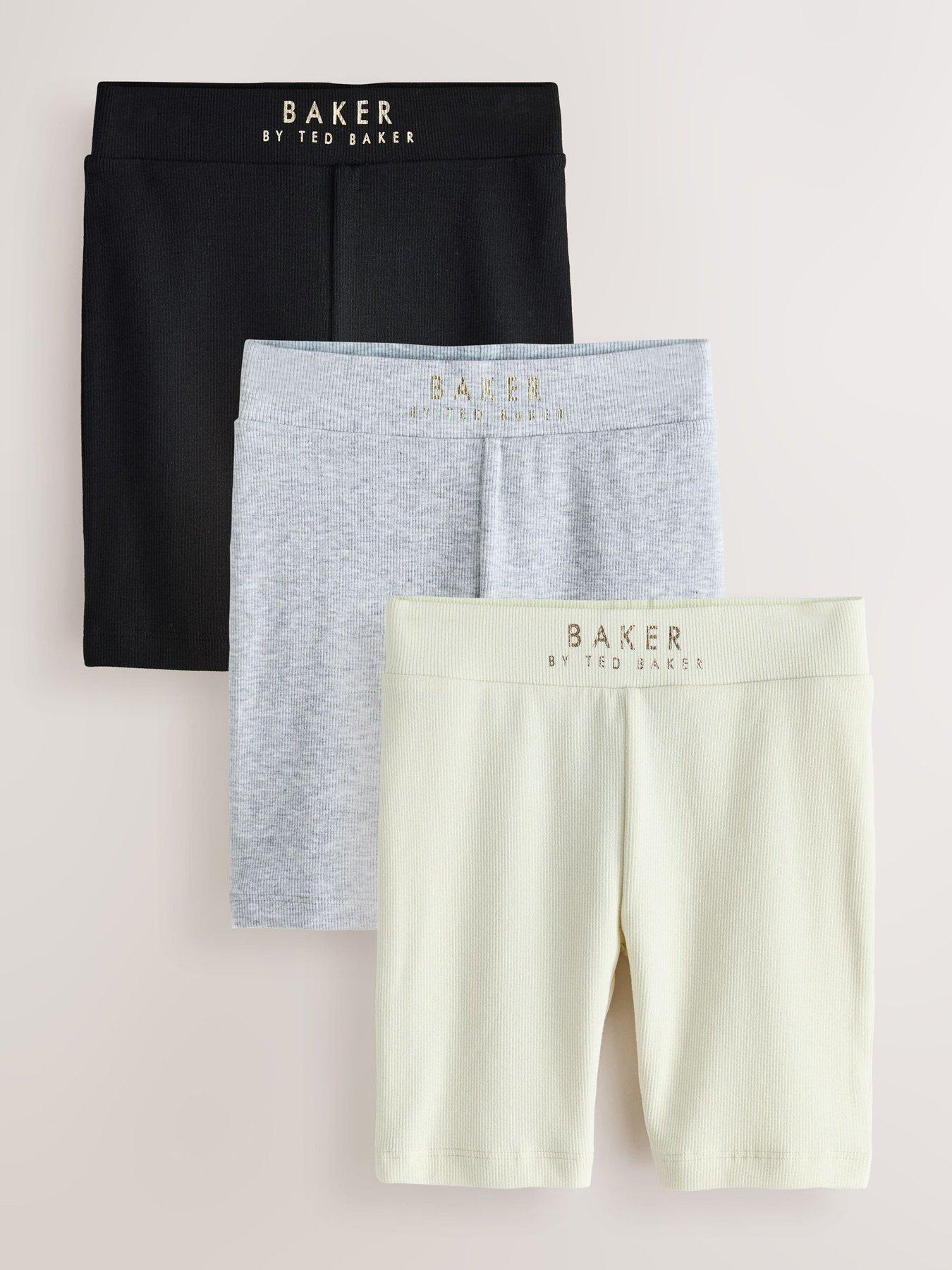 Ted Baker Older Girls 3 Pack Logo Cycle Shorts - Multi
