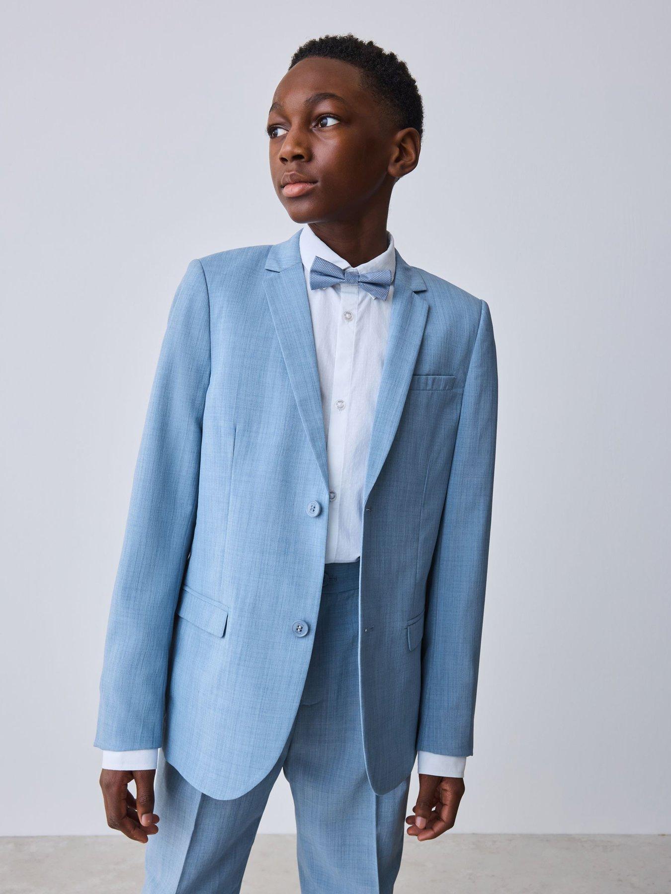 Image 1 of 7 of Ted Baker Older Boys Occasion Suit Jacket - Blue