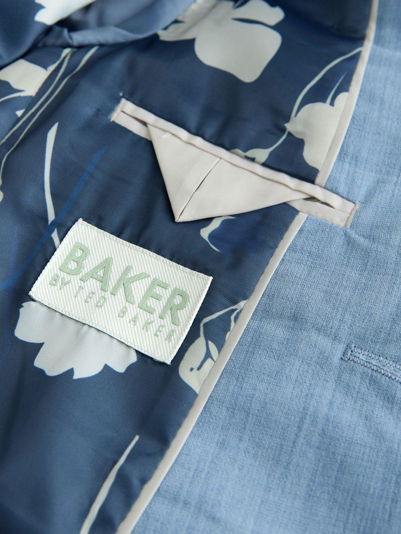 Image 7 of 7 of Ted Baker Older Boys Occasion Suit Jacket - Blue