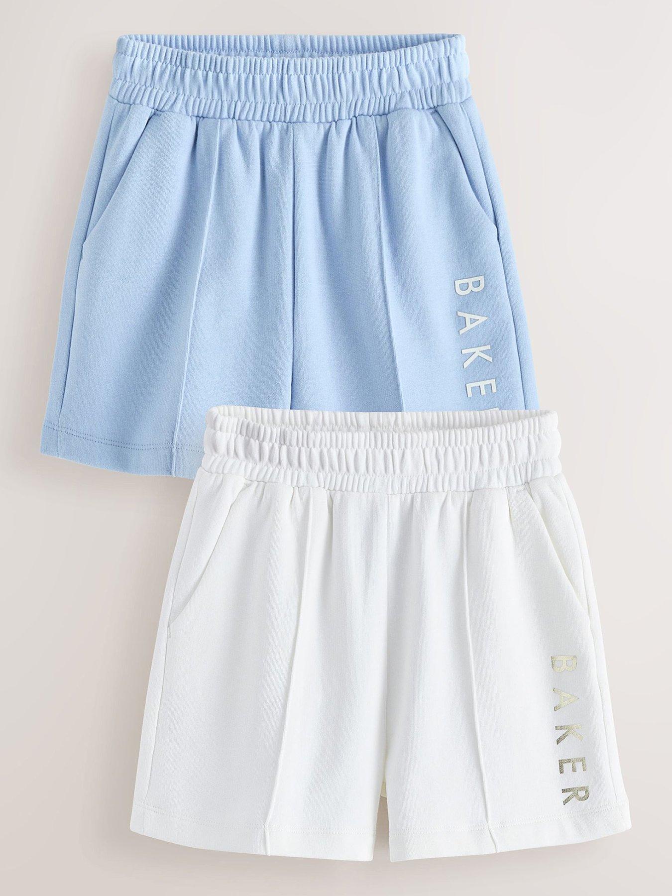 Ted Baker Older Girls 2 Pack Logo Shorts - Multi