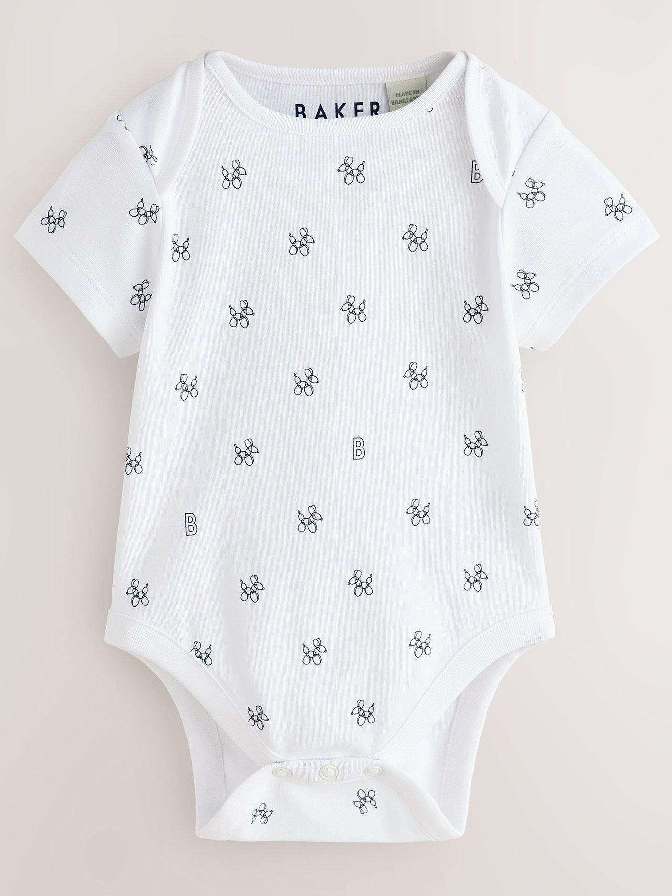 Ted Baker Baby Boys 3 Pack Bodysuits - Multi