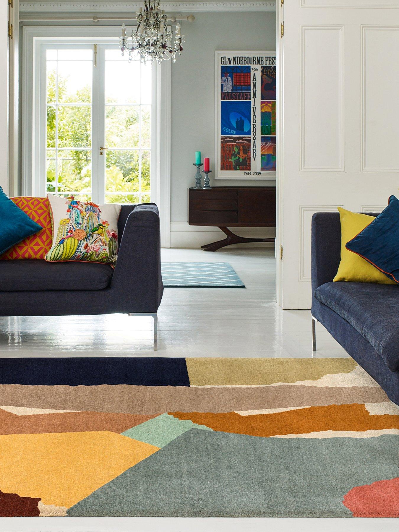 Asiatic Reef Abstract Rug