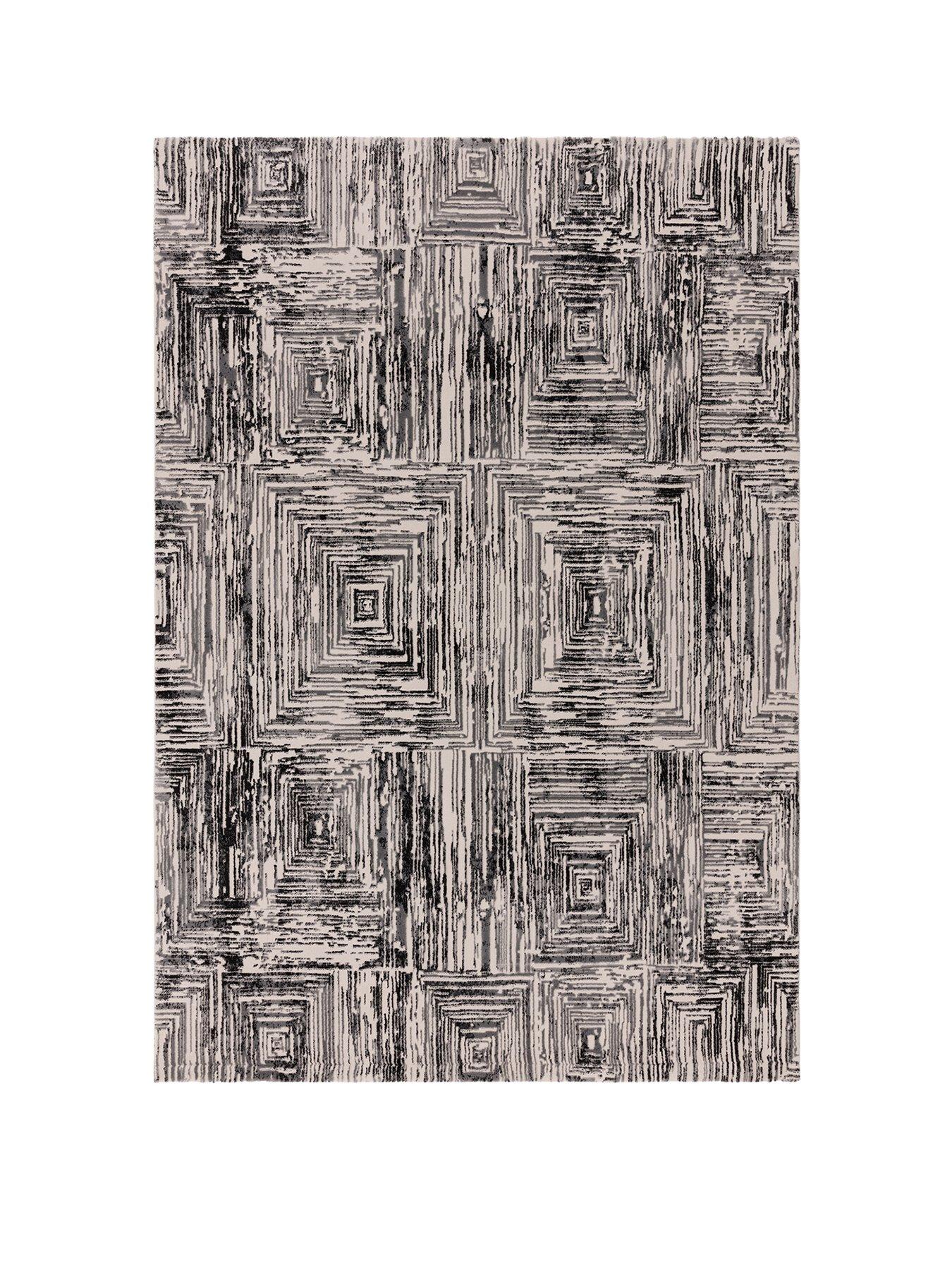 Asiatic Kuza Portrait Rug - Grey | Very