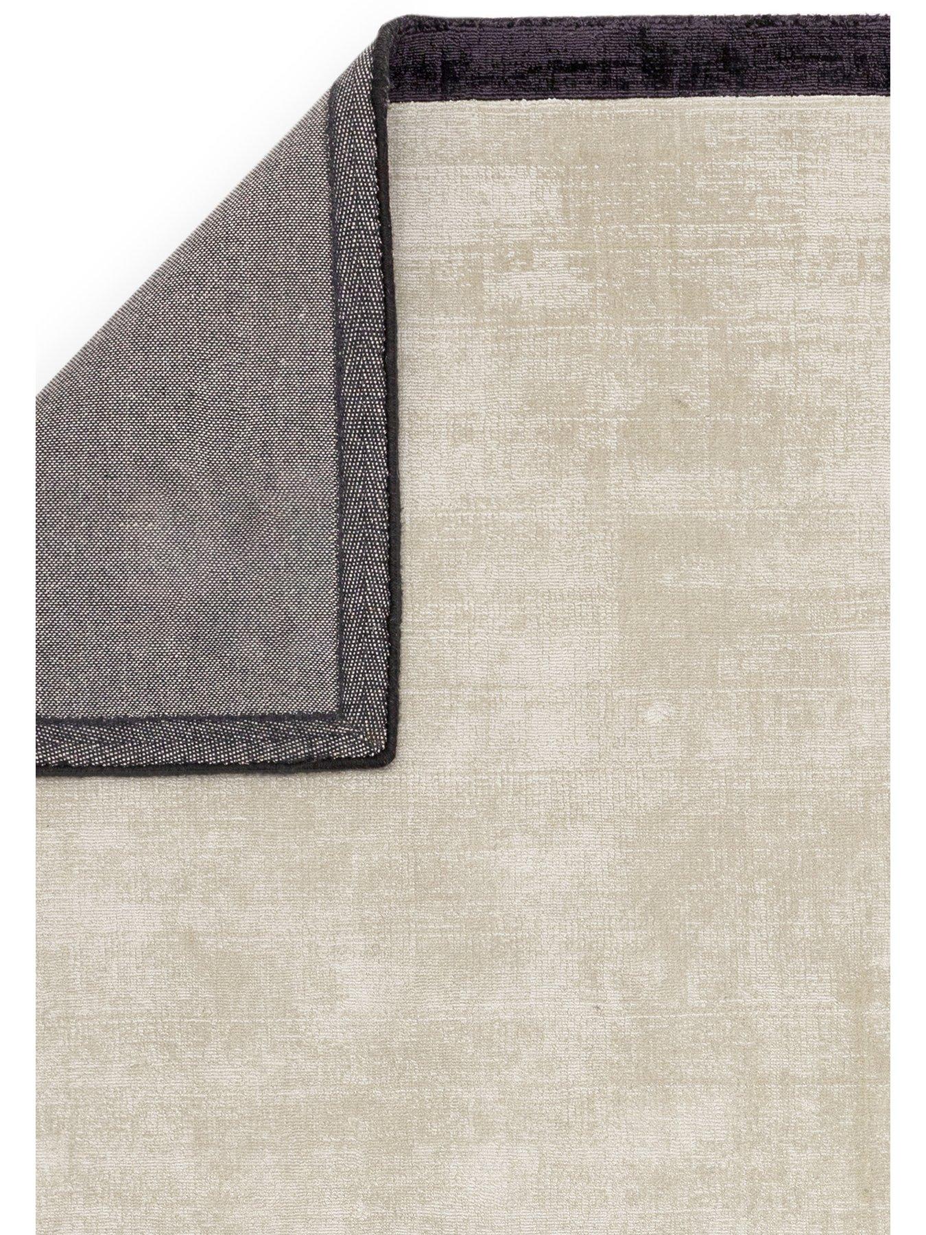 Image 5 of 7 of Asiatic Blade Border Rug - Putty