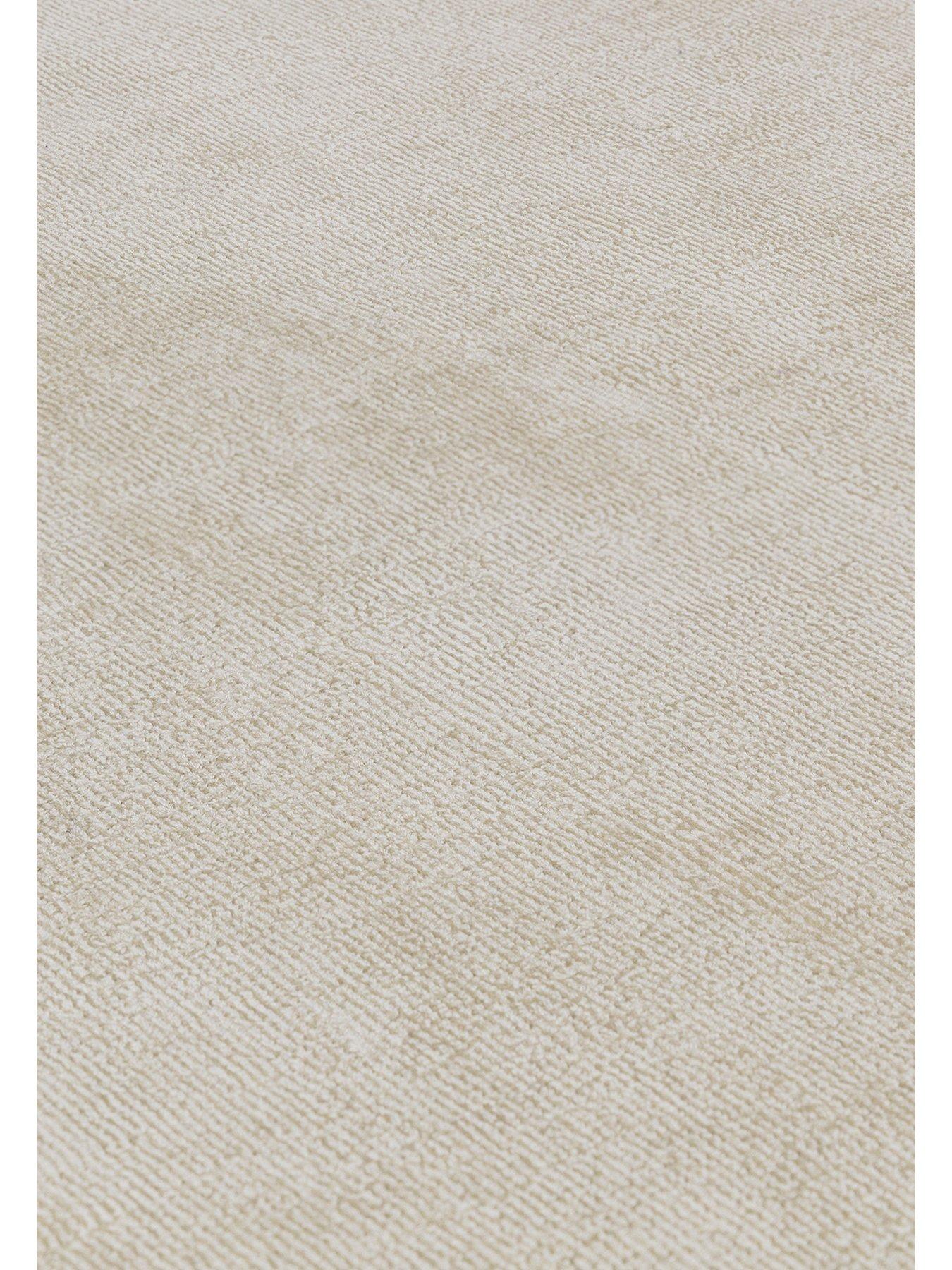 Image 6 of 7 of Asiatic Blade Border Rug - Putty