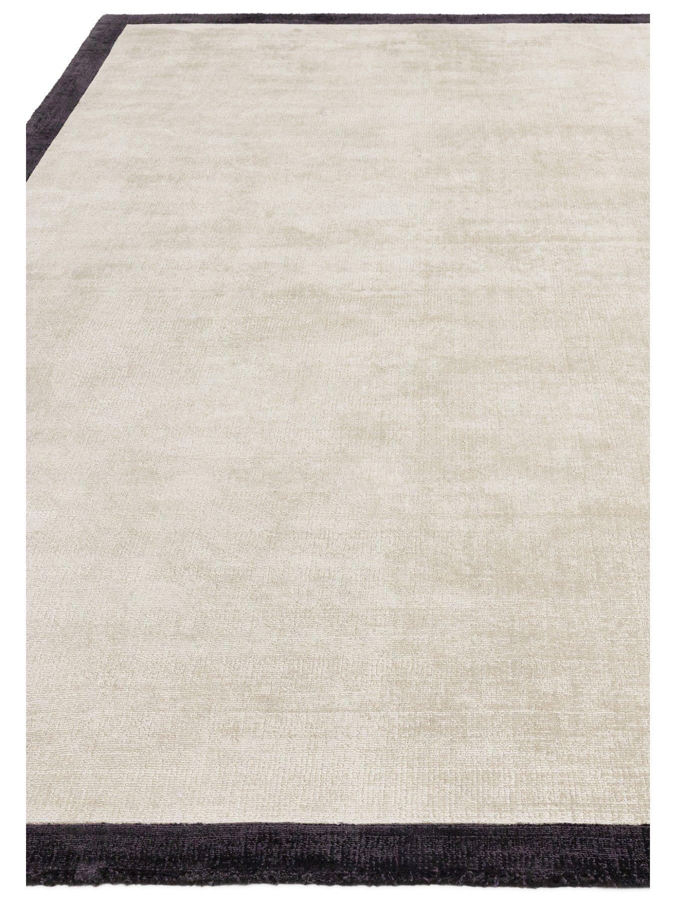 Image 7 of 7 of Asiatic Blade Border Rug - Putty