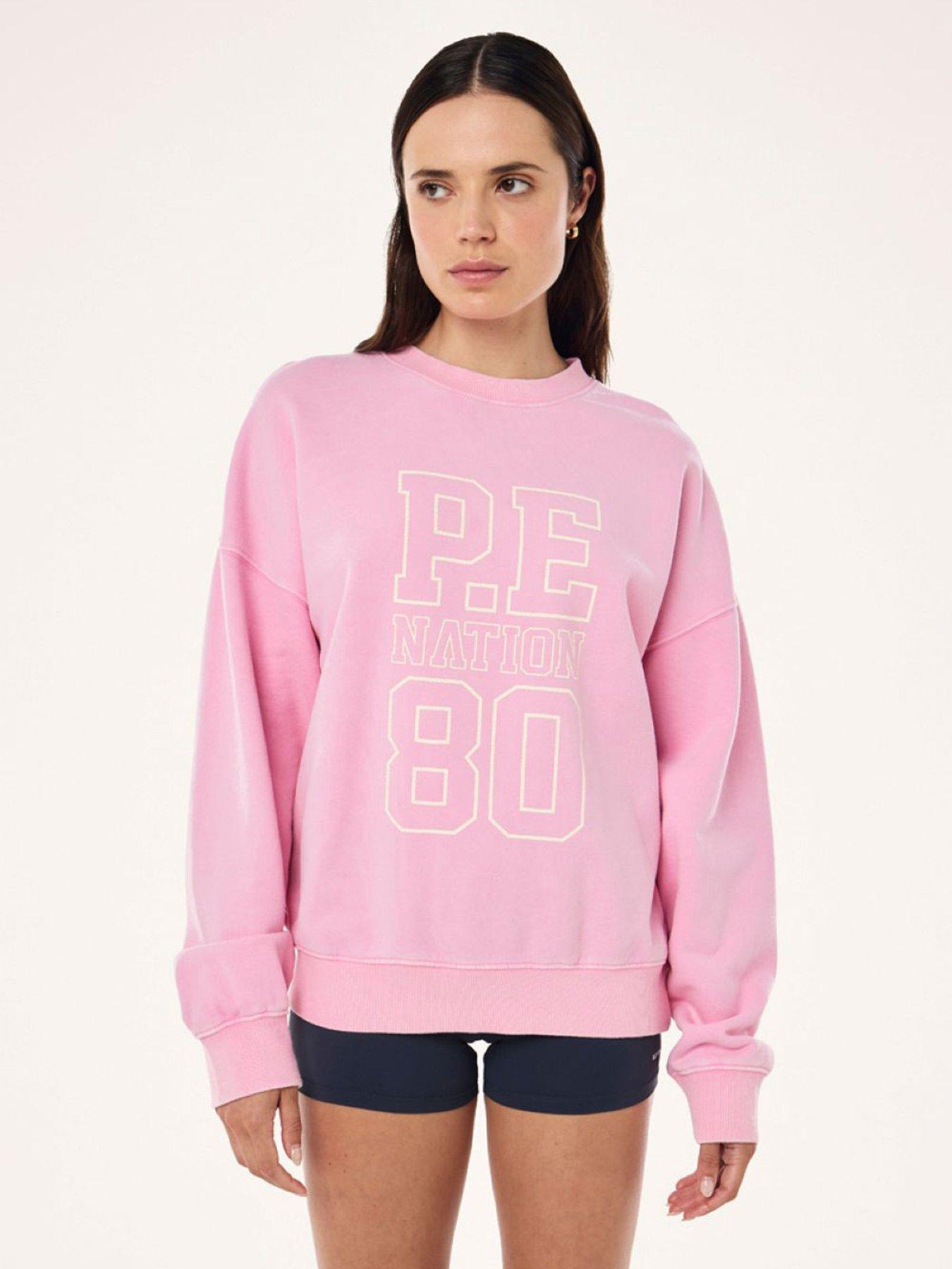 P.E Nation Womens Training Elysian Sweat - Pink