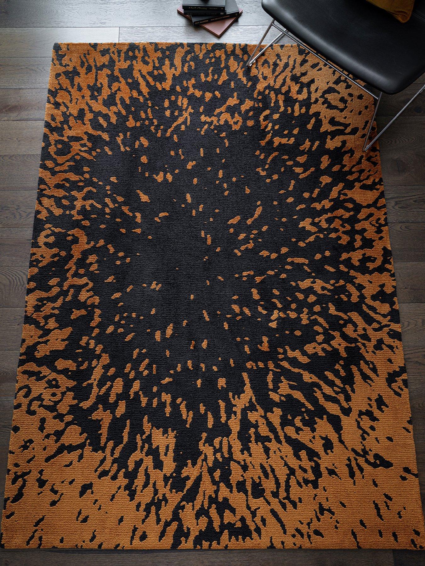 Asiatic Wilder Splash Rug - Charcoal