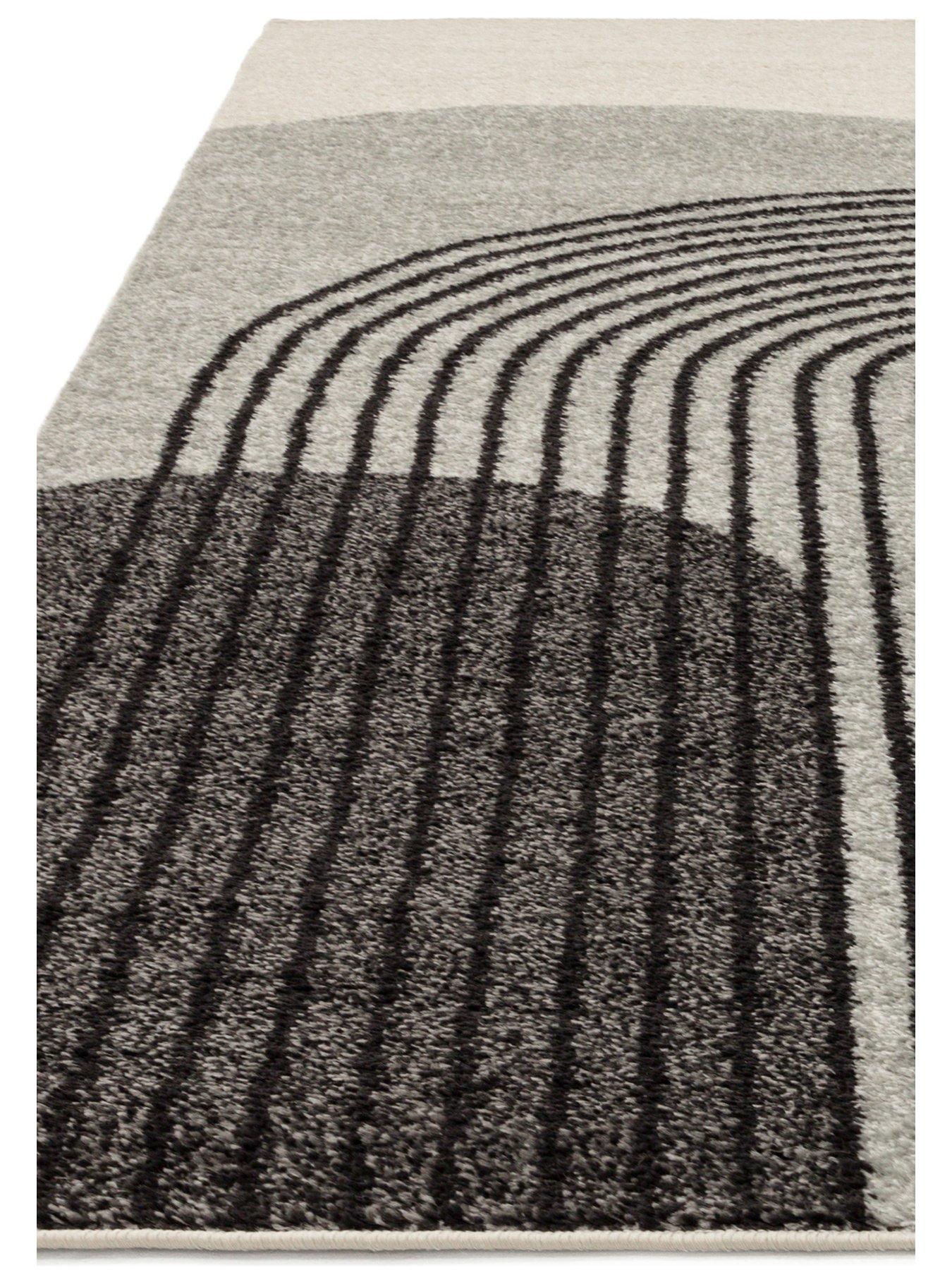 Image 3 of 6 of Asiatic Muse Retro Rug - Grey