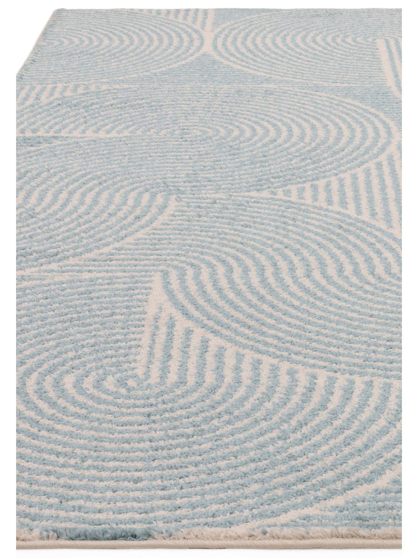 Asiatic Muse Swirl Rug - Blue | Very