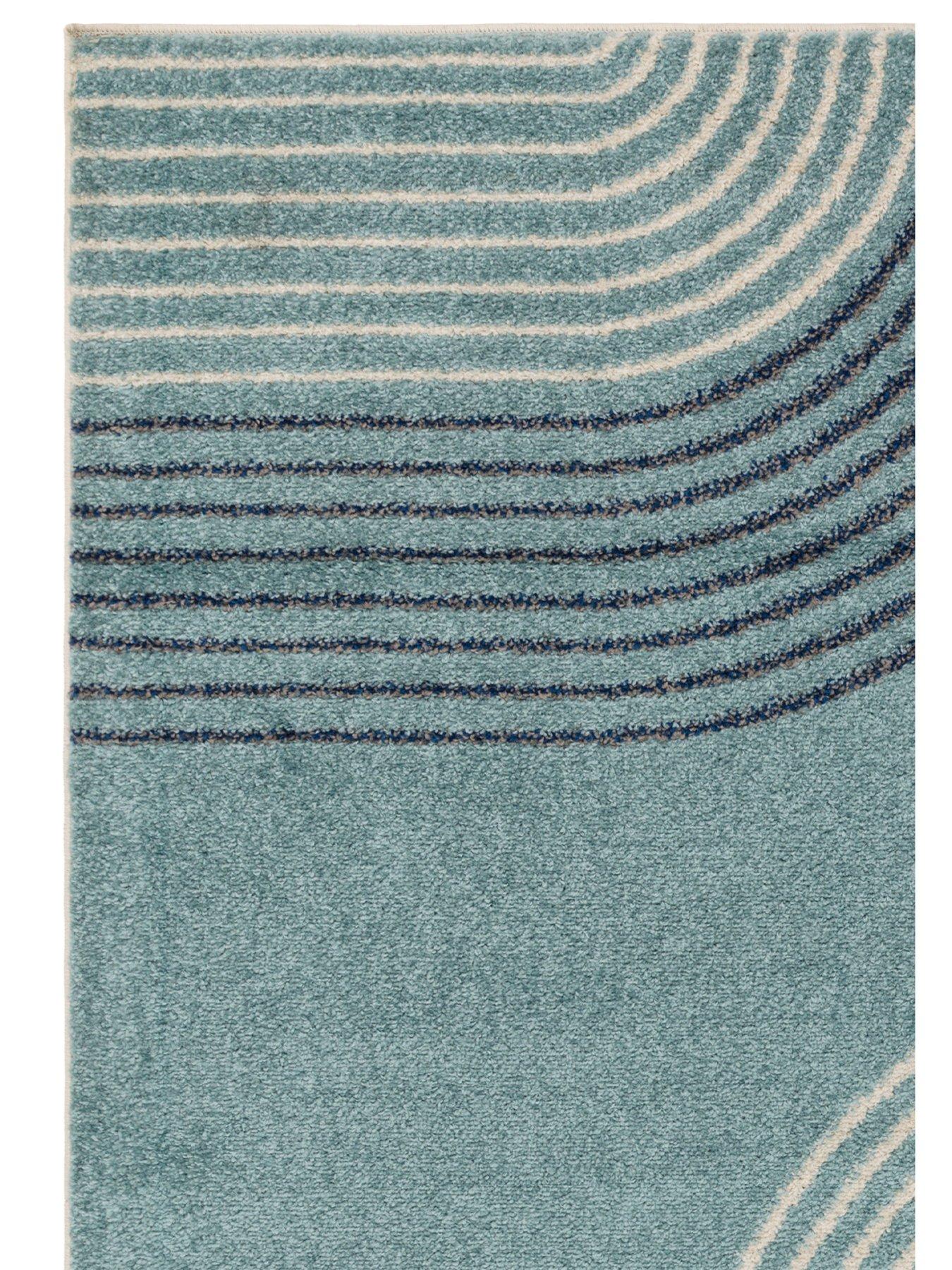 Asiatic Muse Retro Rug - Blue | Very
