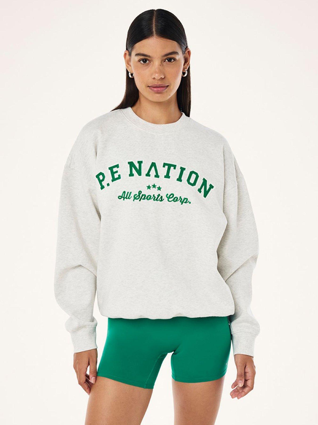 P.E Nation Womens Training Dynamic Sweat - White