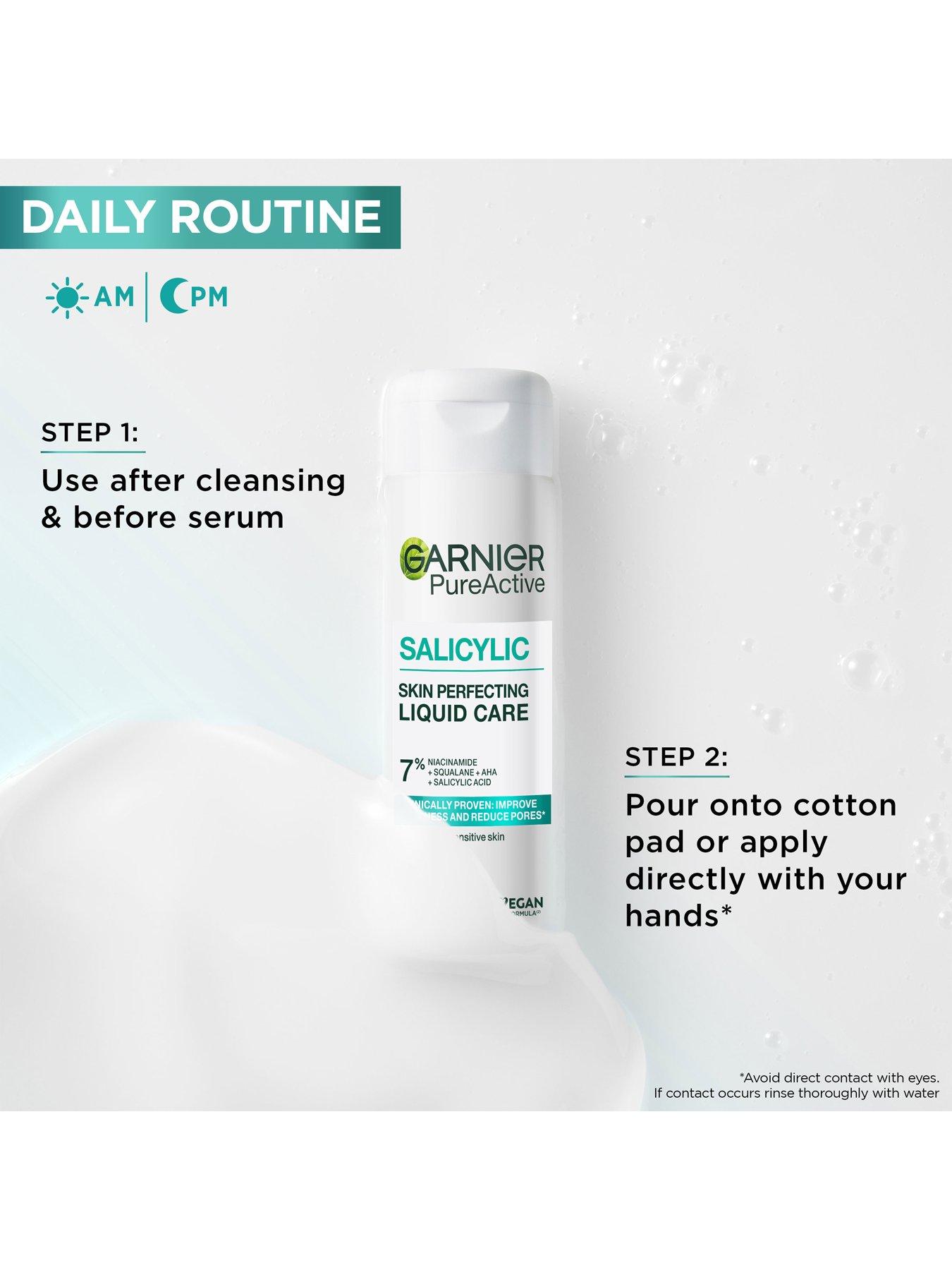Image 3 of 6 of Garnier Salicylic Skin Perfecting Liquid Care 120ml
