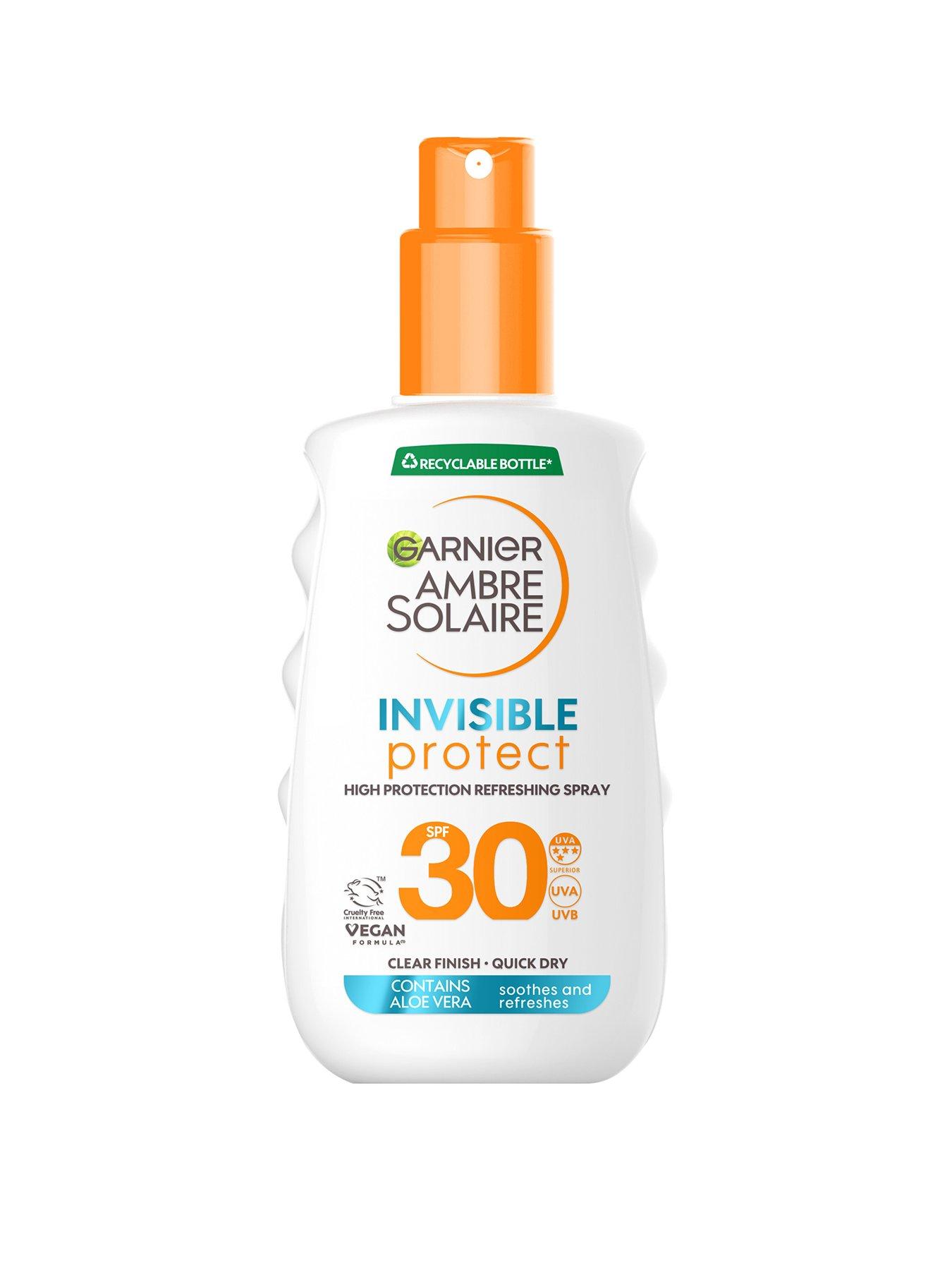 Garnier Ambre Solaire Invisible Protect Sun Protection Spray Spf30 150Ml