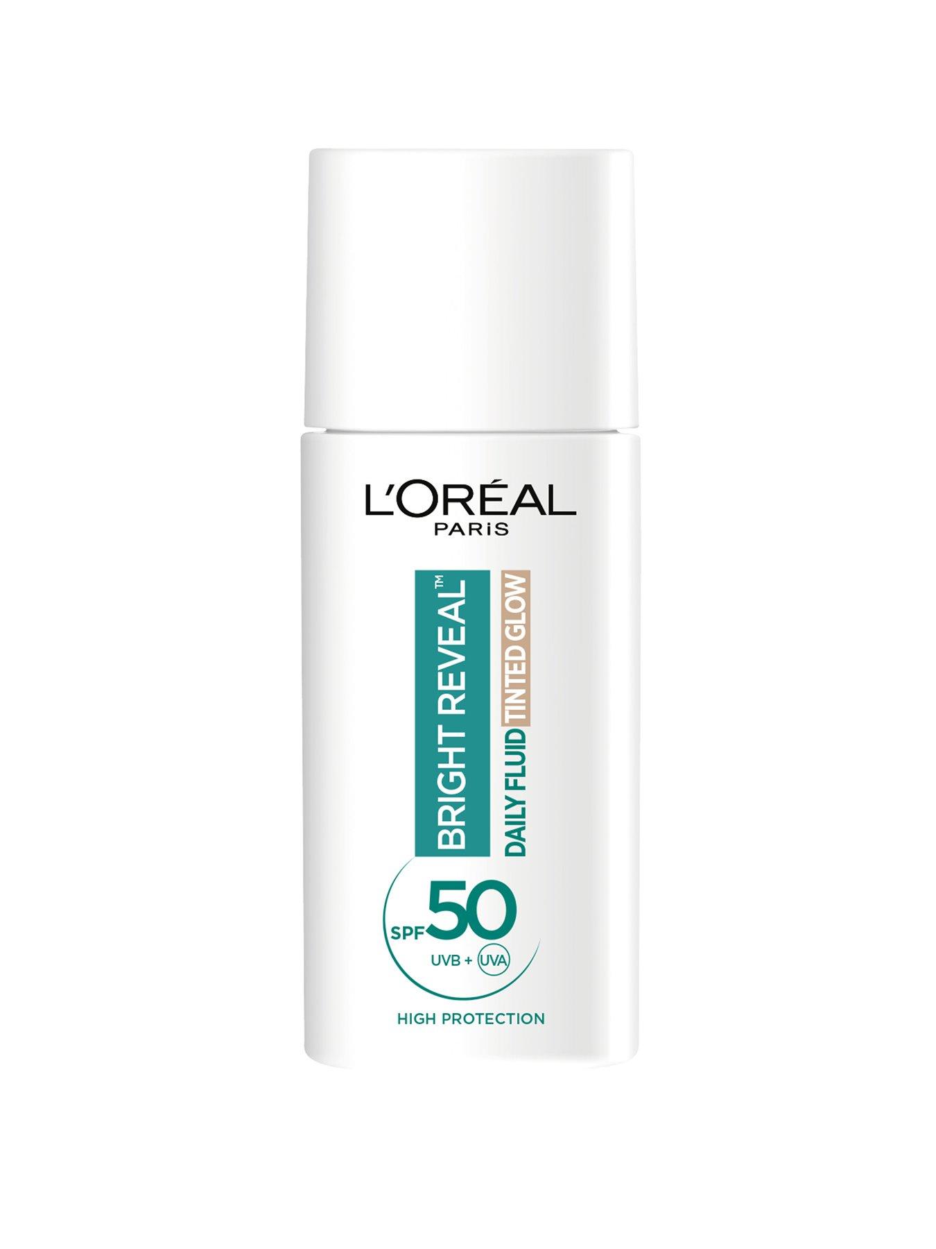 L'Oreal Paris Daily Fluid Tinted Glow Spf 50+, Pearl Glow, 50Ml