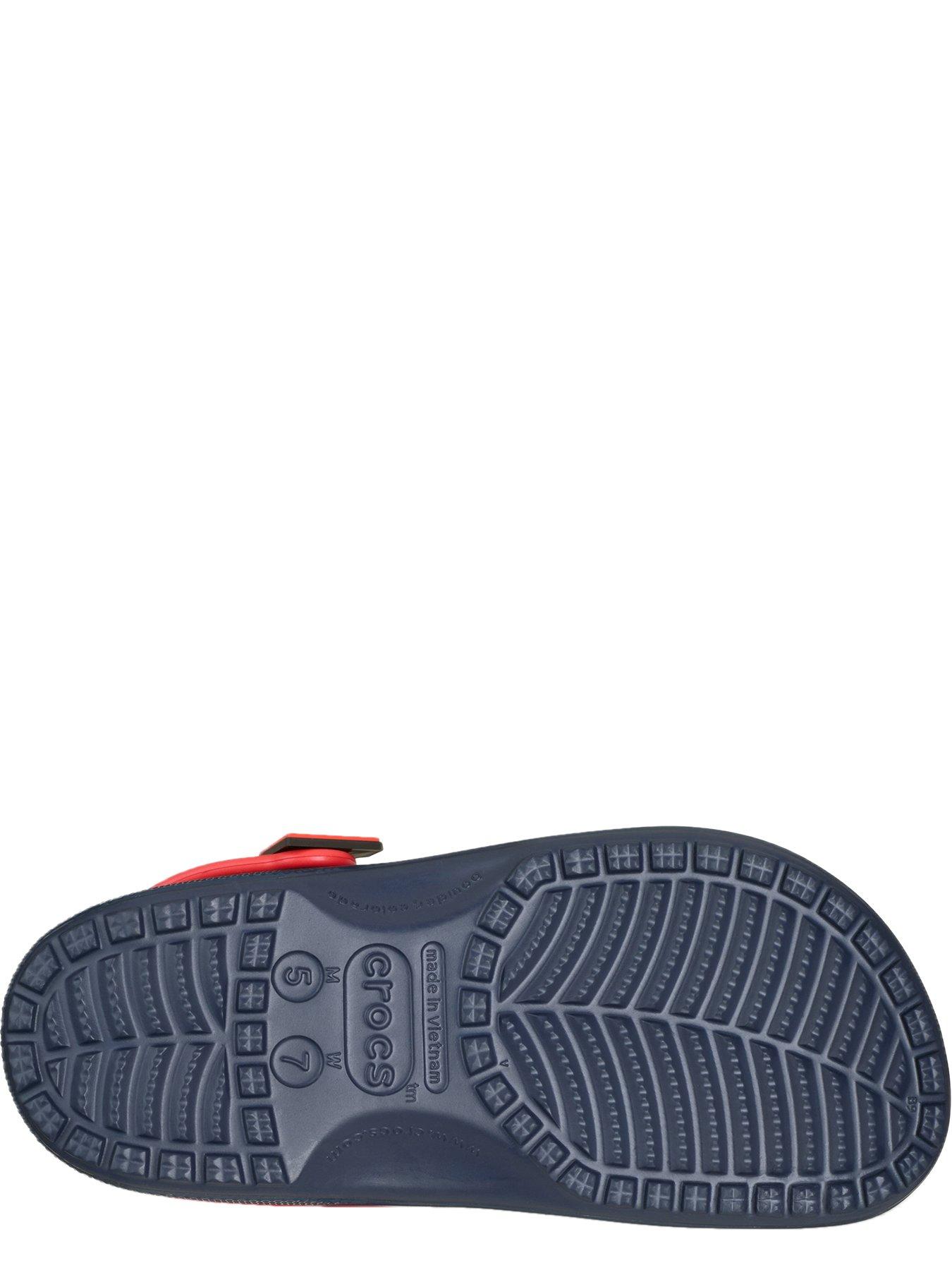 Image 4 of 6 of Crocs Men's Superman Classic Clog Sandal - Blue / Red