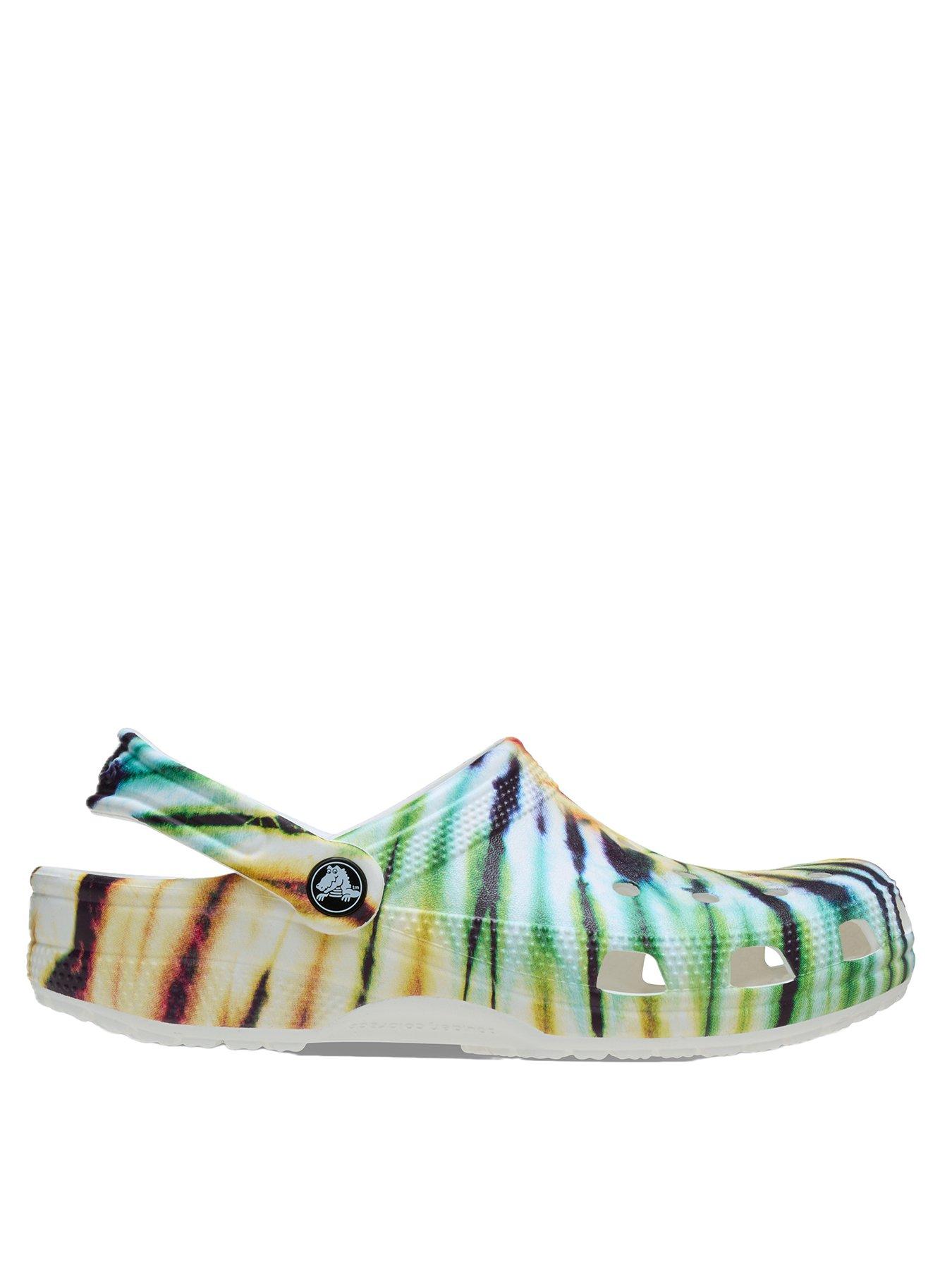 Crocs Men's Classic Tie Dye Clog Sandal - Multi